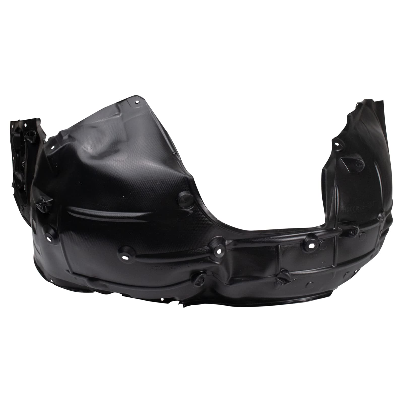 Trq Front Inner Fender Liner Set Compatible With 2018-2020 Honda Civic Ho1248185 Ho1249185