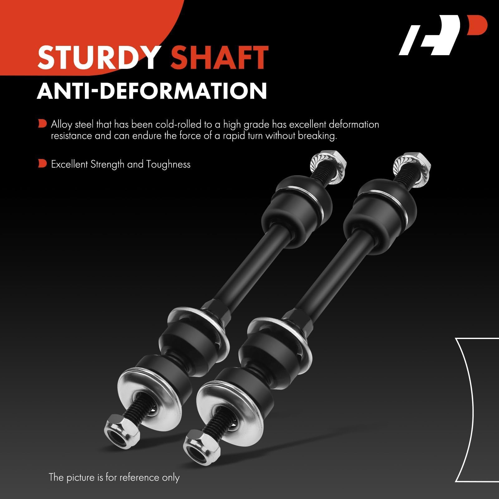 A-Premium 2 Pcs Front Sway Bar Links Stabilizer Bar Links, Compatible with Ford F-150 F150 2005-2008 & Lincoln Mark LT 2006-2008