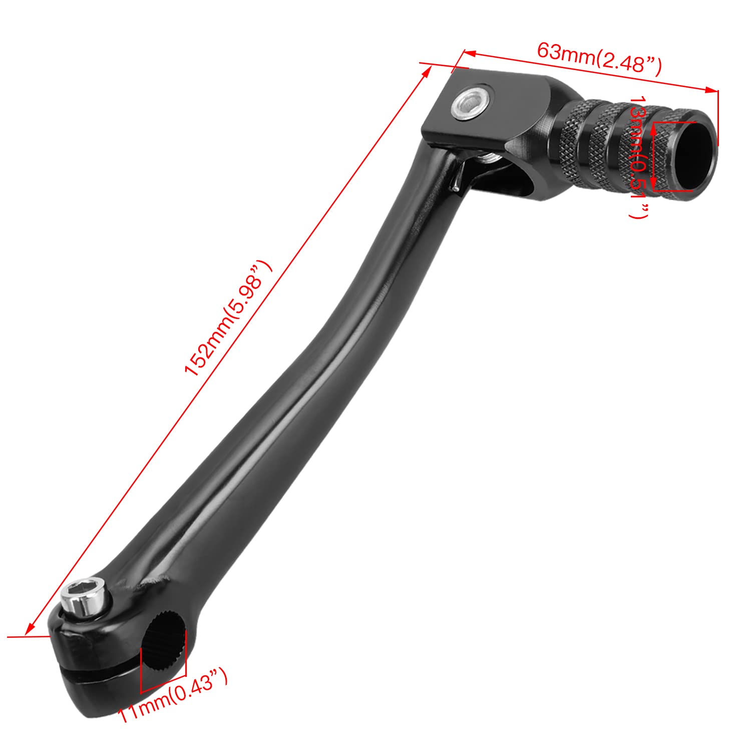 Grehua Folding Gear Shifter Shift Lever For Ssr110 Ssr125 Taotao110 Db10 Db14 Ata Sdg107 Ttr50 Baja Dr49 Apollo Roketa Pitster P