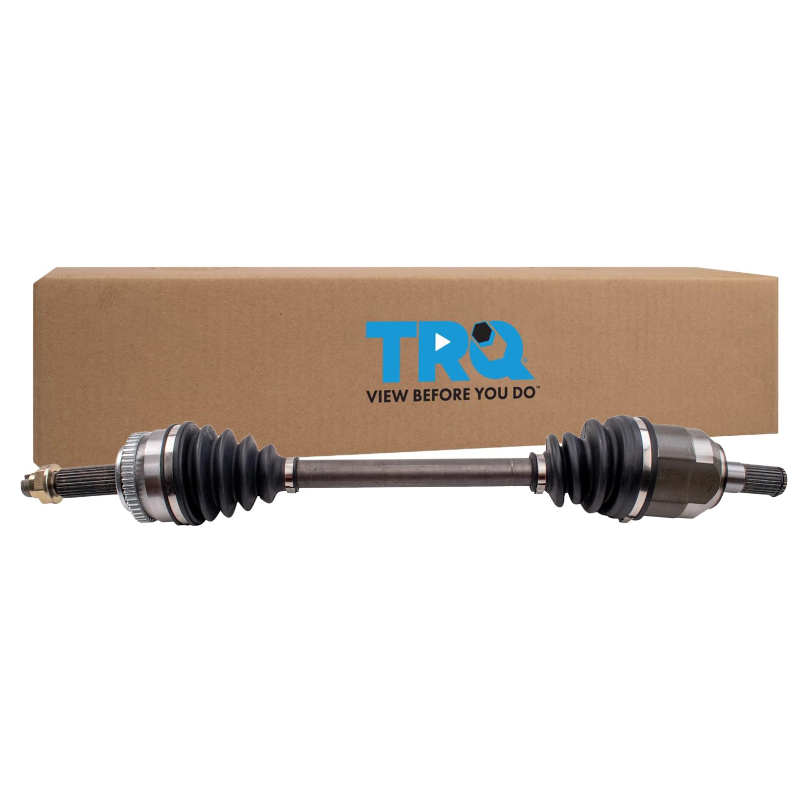 Trq Front Left Cv Axle Shaft Assembly Drivers Side Compatible With 2011-2018 Kia Forte 2014-2016 Forte Koup 2014-2018 Forte5 201