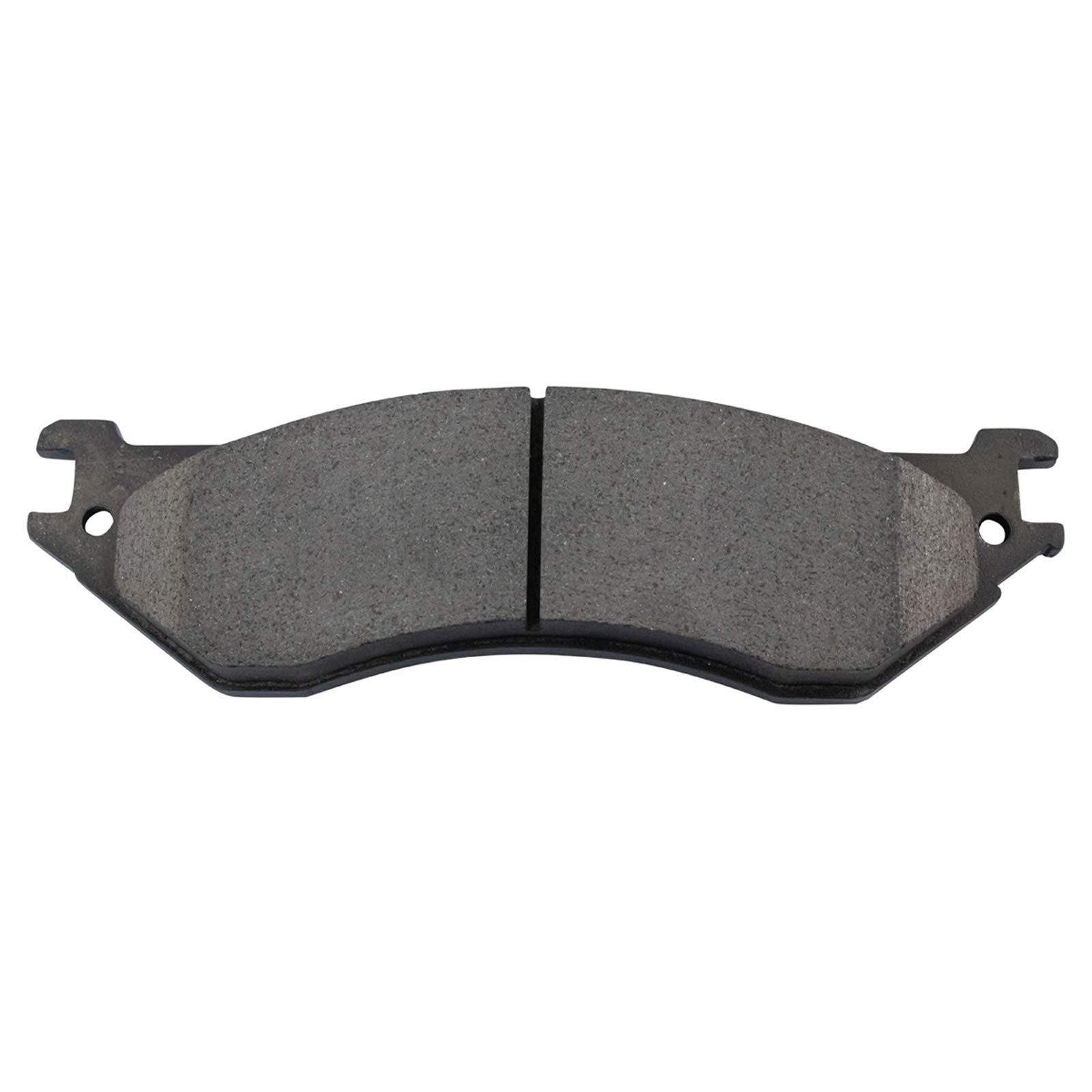 Trq Front Brake Pad & Rotor Kit Brake Pads Brake Rotor Ceramic Compatible With 1999-2002 Ford Expedition 1998-2002 Lincoln Navig
