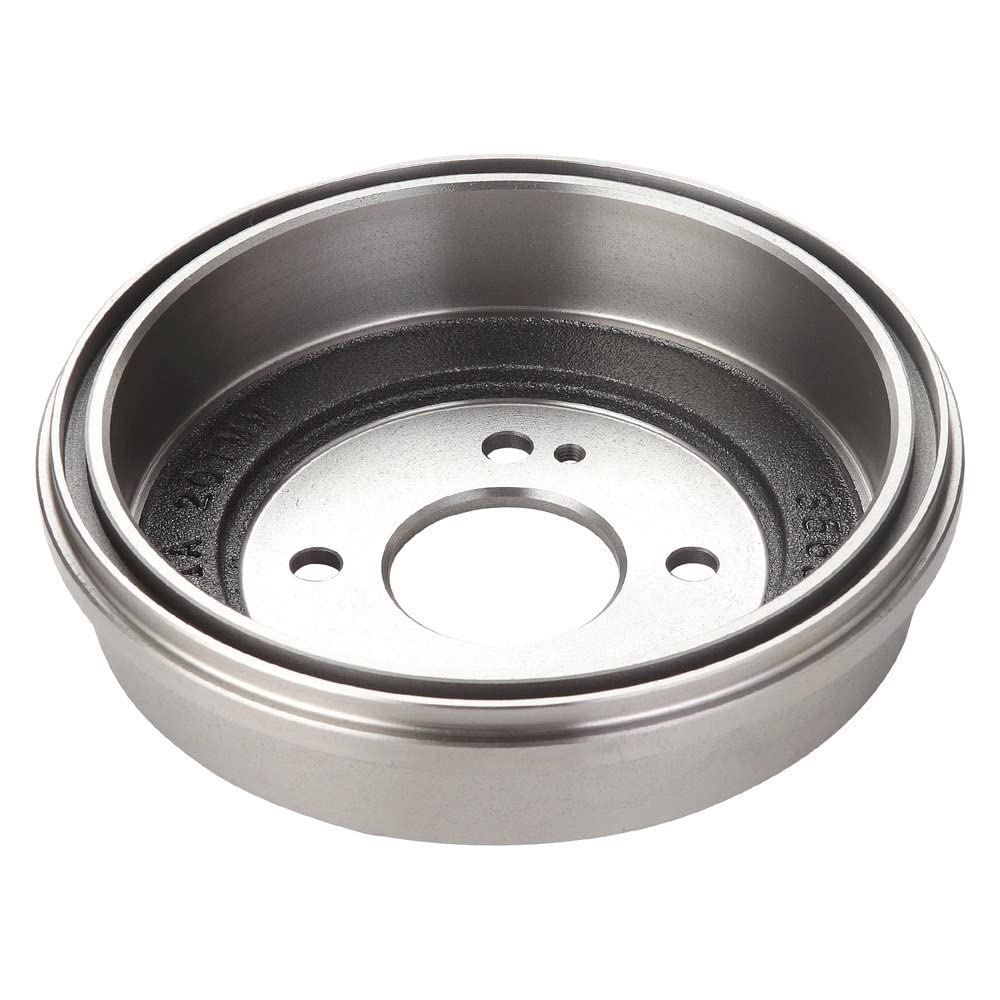 Trq Rear Brake Drum Pair Set For 1986-1989 Honda Accord / 1992-2000 Honda Civic / 2007-2008 Honda Fit