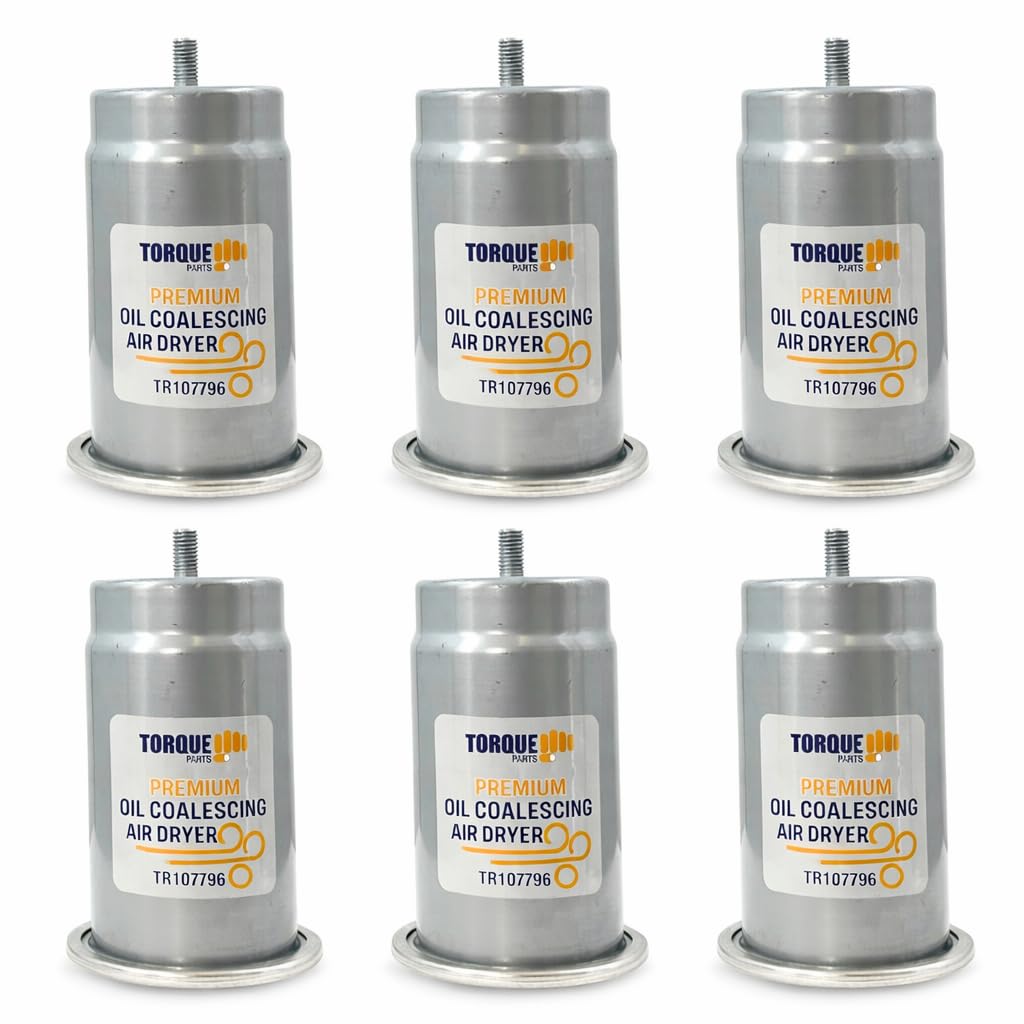 Torque 6 Pack Desiccant Cartridge for AD-9 Air Dryers (Replaces Bendix 107796, 107794, Haldex 107796)