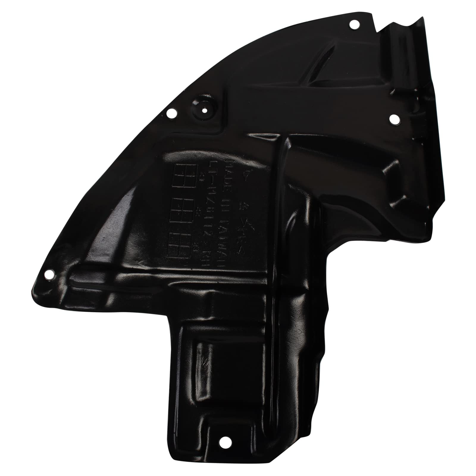 Trq Inner Fender Liner Set Compatible With 2010-2015 Mazda Cx-9 Ma1248141 Ma1248144 Ma1251114