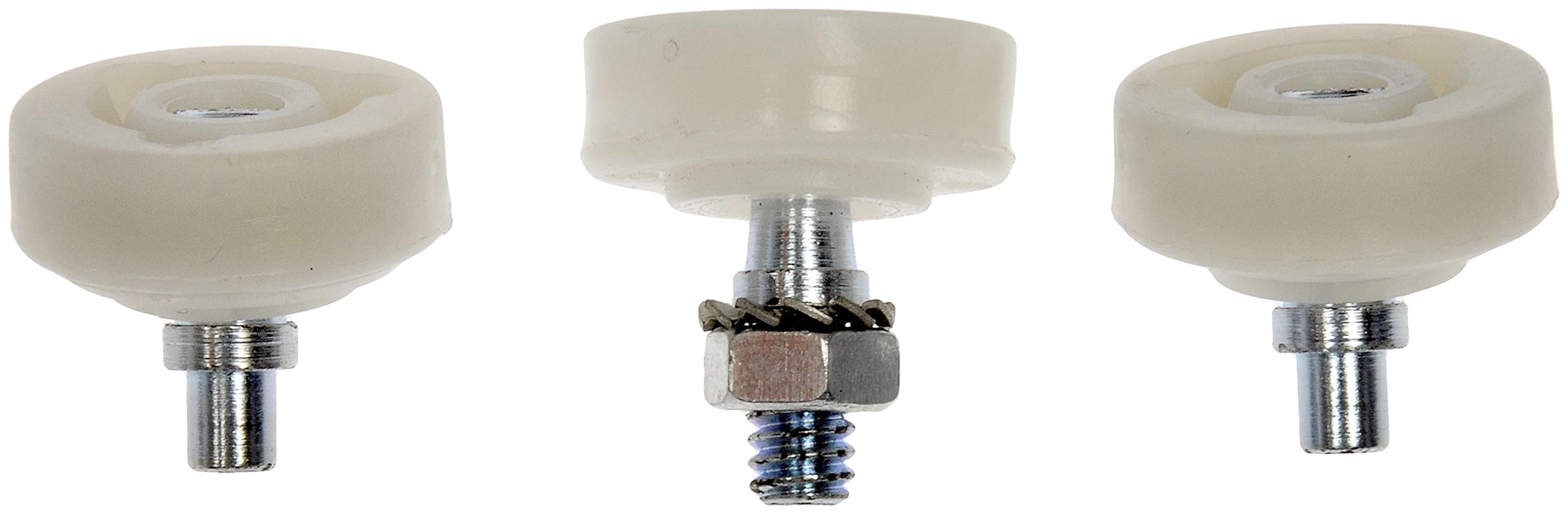 Dorman Window Rollers 3 Pack, Model 74430, Durable Plastic, Compatible with Select Models