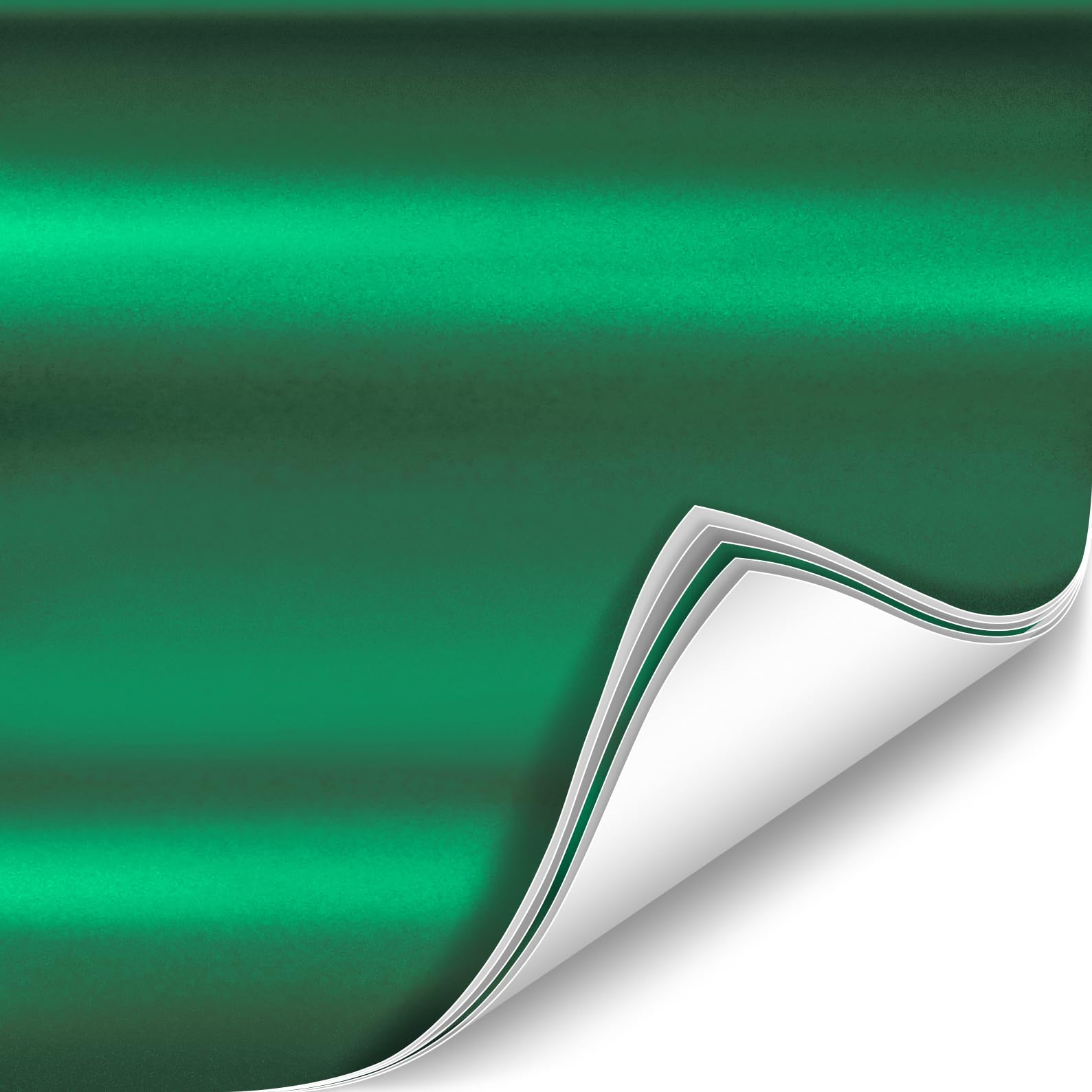 Colorfusion Ppf By Vvivid, Satin Chrome Stealth Green Dry Apply Ppf Vinyl Car Wrap Roll 20Ft X 5Ft