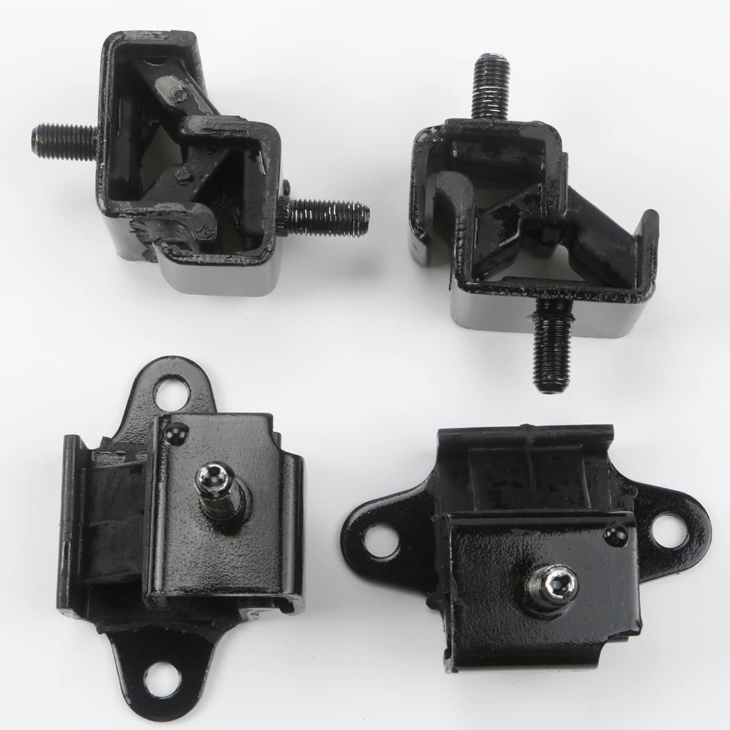 Fits Yamaha Gas Golf Cart G2,G8,G9,G14 1985-1995 Engine Mounts Front & Rear 4 Pieces