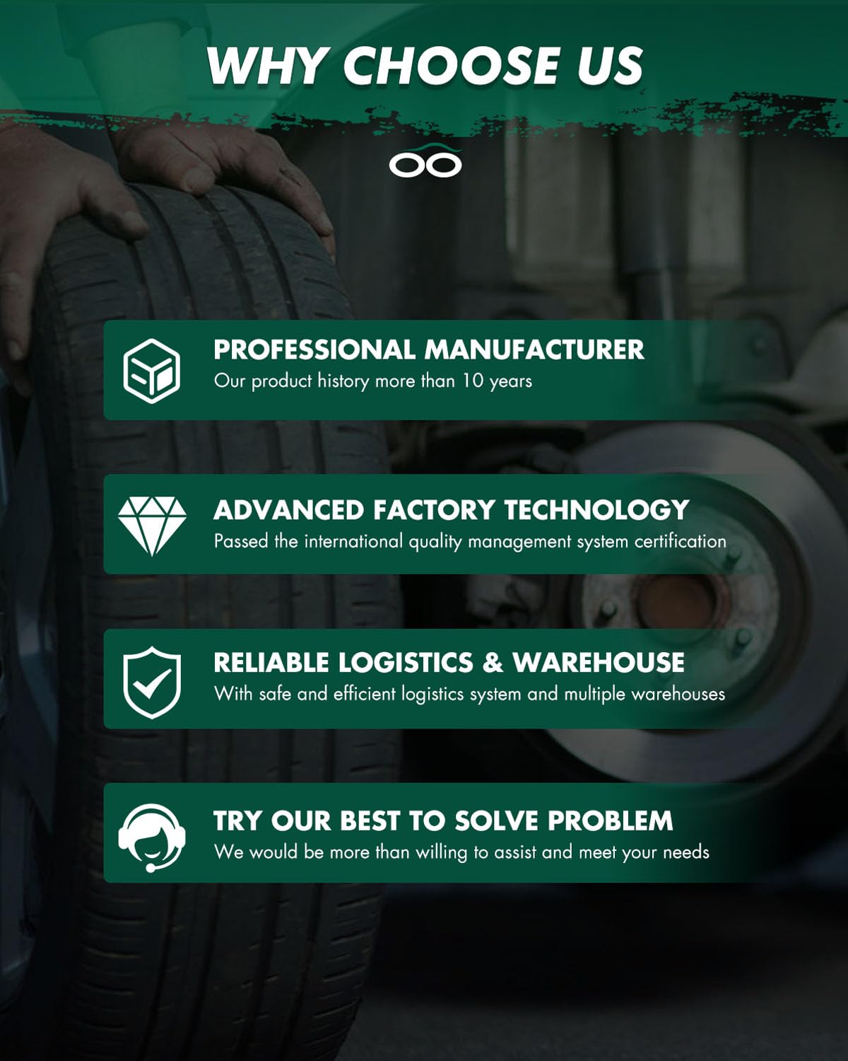 Scitoo D1211 Front Ceramic Brake Pads Sets Fit For Pontiac Vibe 09-10,For Scion Im 16,For Scion Tc 2011-2016,For Toyota Corolla