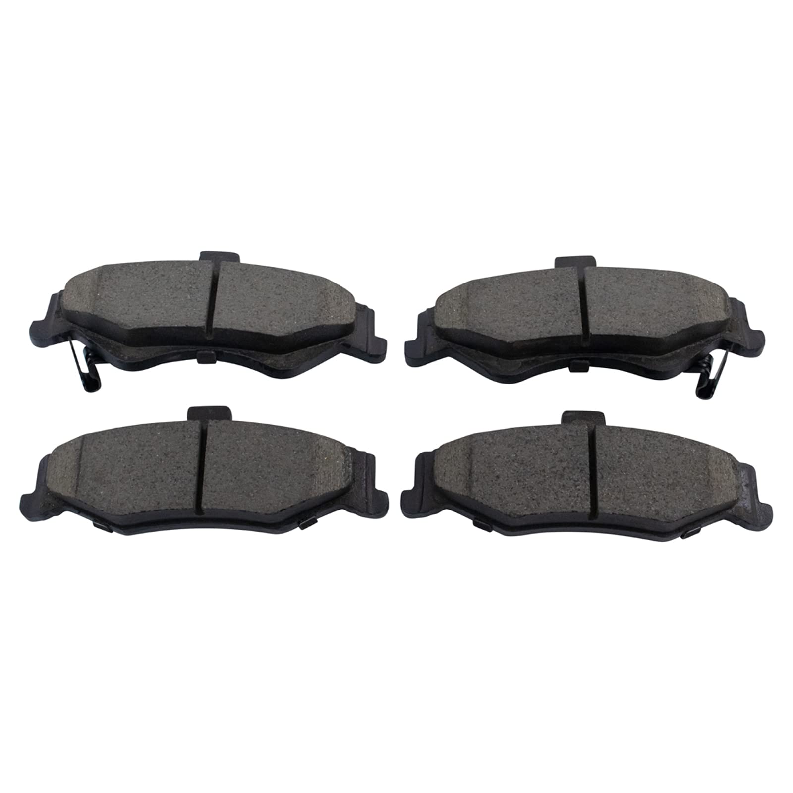 TRQ Rear Brake Pads Ceramic Compatible with 1998-2002 Chevrolet Camaro Pontiac Firebird