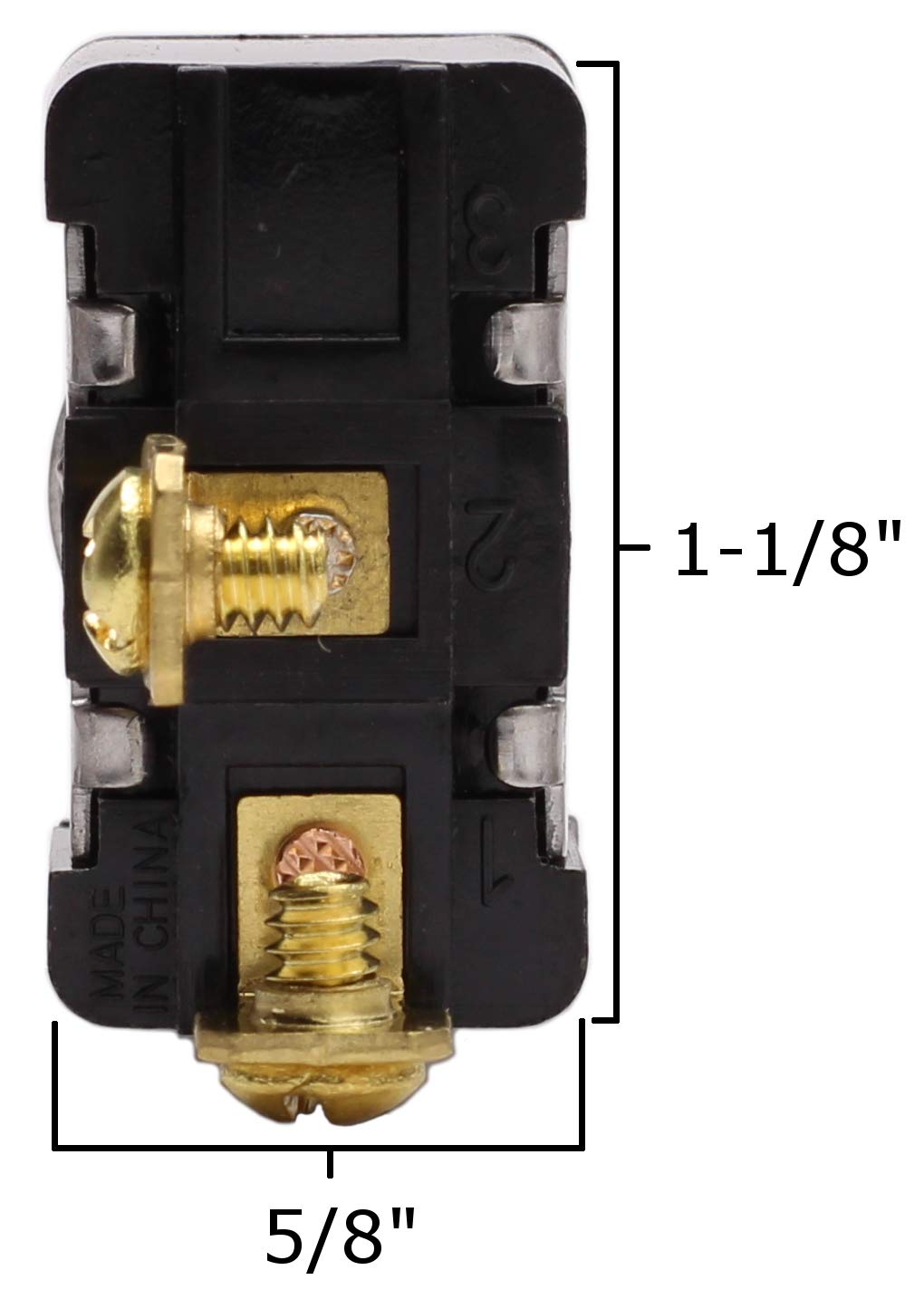 Fastronix SPST Toggle Switch 20A with Red Aircraft Safety Cover - Heavy Duty AC/DC Metal