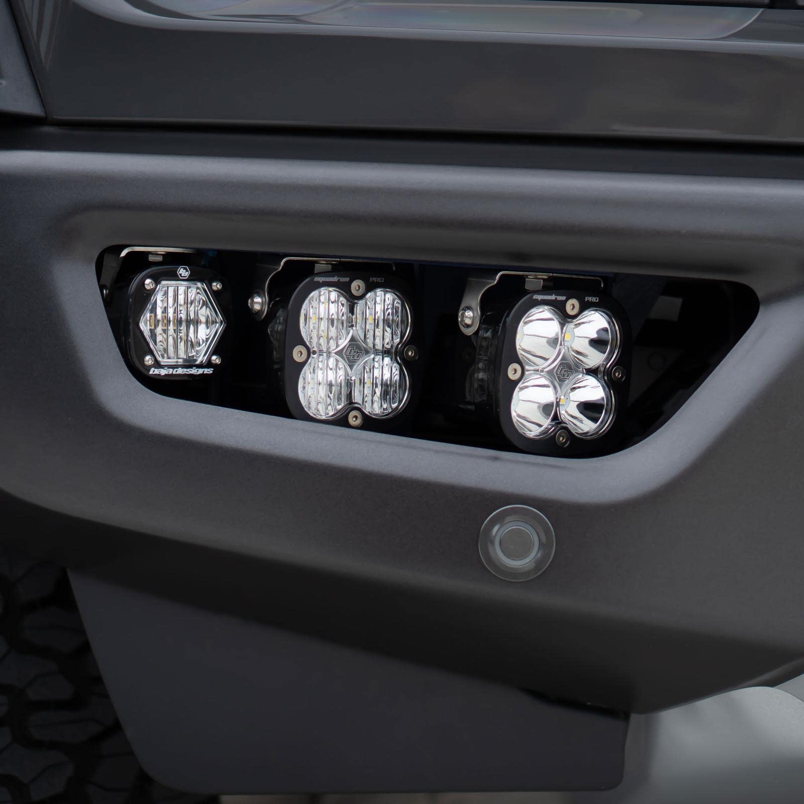 Baja Design Squadron Unlimited/S1 Fog Pocket Kit - (Multi-Pattern; Clear)