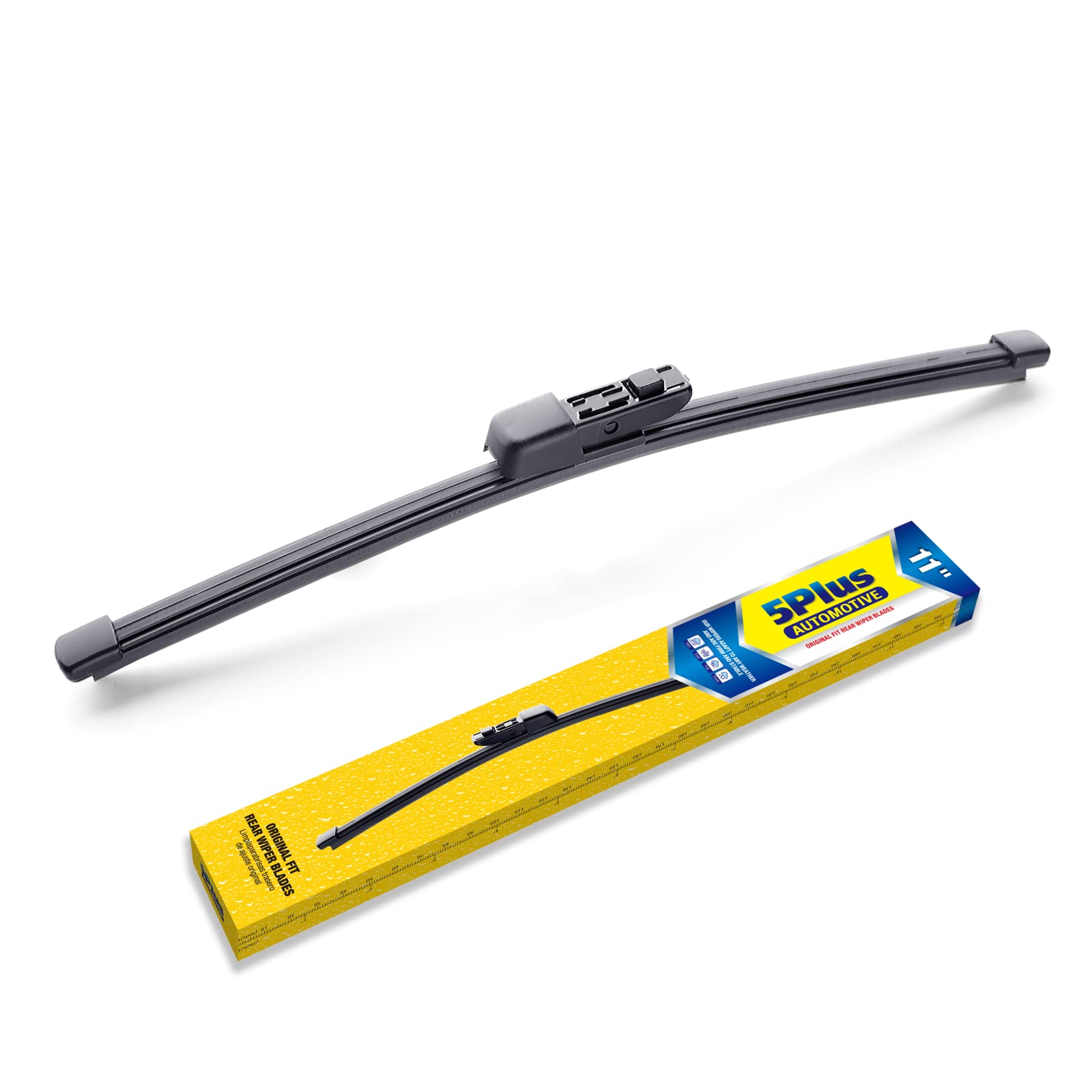5 Plus Rear Wiper Blade 11 Inch(A282H) Original Equipment Replacement For Volkswagen Golf 2010-2019 Gti 2021-2010 Atlas 2021-201