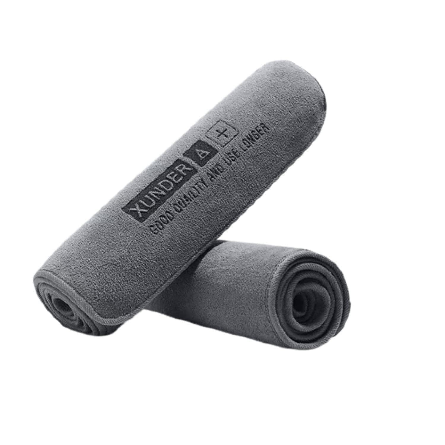 Zxenyo Car Cleaning Microfiber Towel 4040 cm, Extra Thick Super Absorbent Car Drying & Polishing Cloth, Scratch Free Detailing C