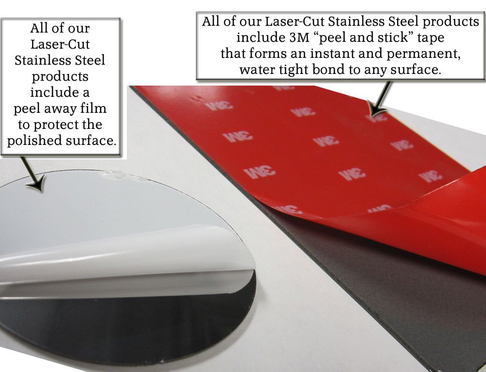 Qaa Is Compatible With 2014-2020 Toyota Tundra 1 Piece Stainless Gas Door Cover Trim Gc14145