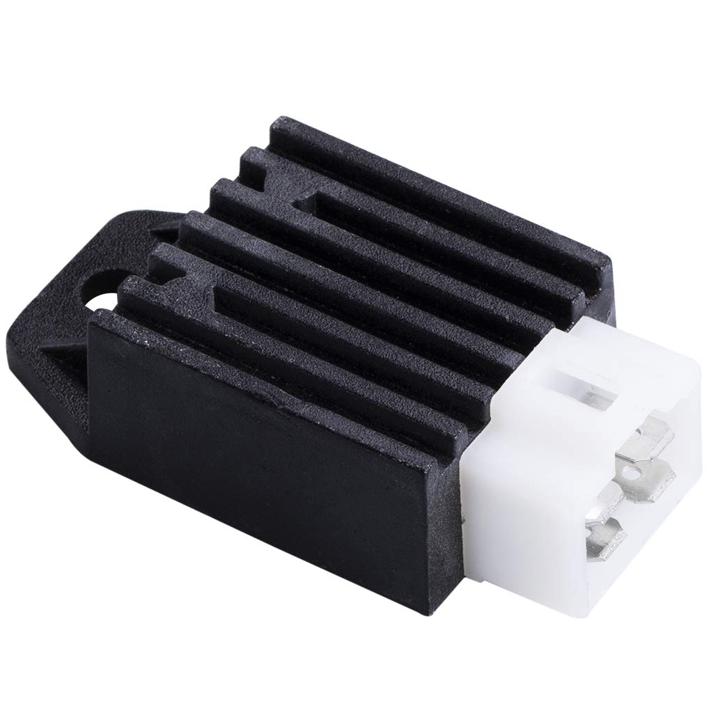 CNCMOTOK CDI Box Ignition Coil 5 Pin Regulator Rectifier Relay Spark Plug for Kazuma Meerkat 50cc Falcon 70cc 90cc 110cc Taotao