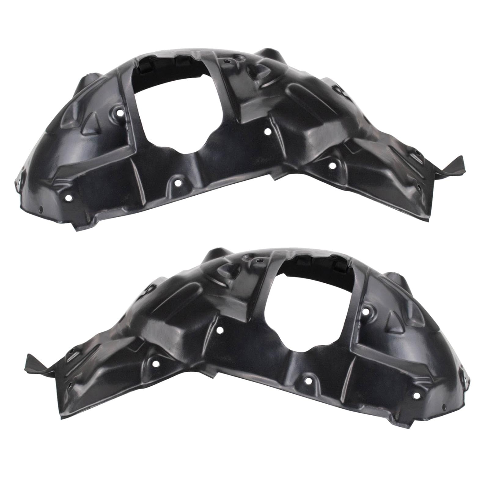 Trq Front Inner Fender Liner Set Compatible With 2006-2015 Mazda Mx-5 Miata Ma1250103 Ma1251103