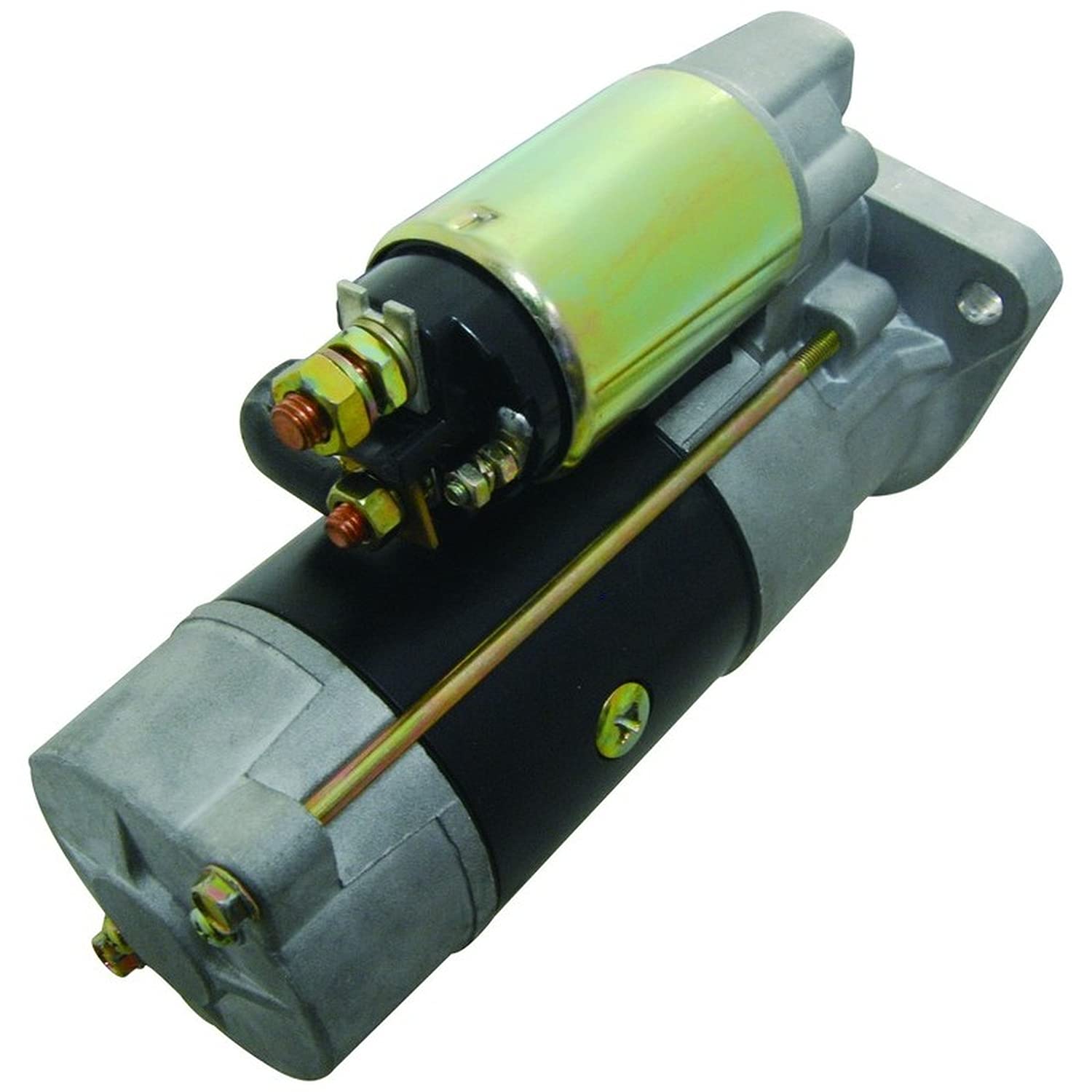 Parts Player New Starter for Bobcat Skid Steer Loader S175 S185 S250, 12V CW, 11 Tooth, Metal, Compatible with 6676957, 6685190