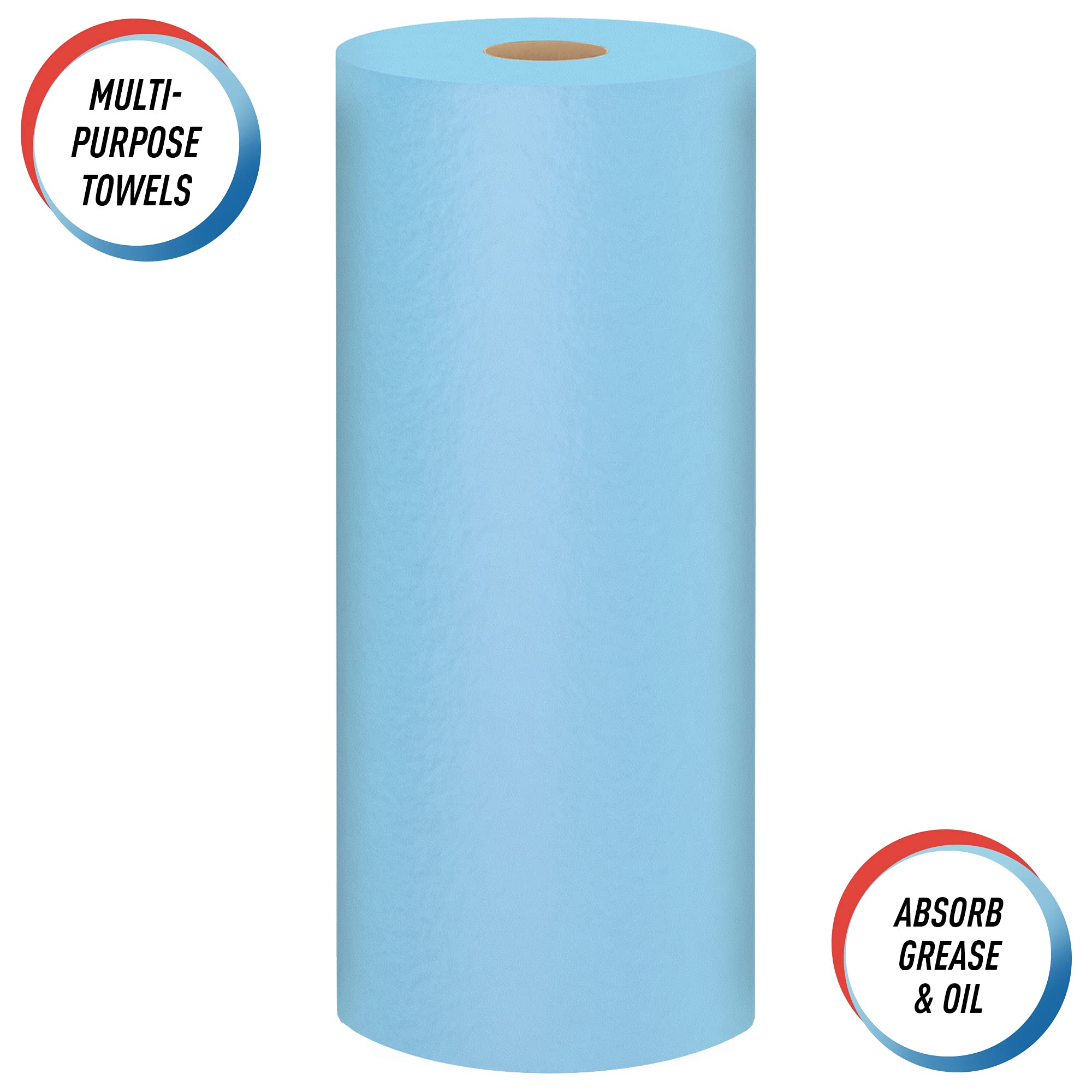 Scott 75143 Scott Shop Towels, Blue (3 Rolls, 55 Towelsroll, 165 Towels Total)