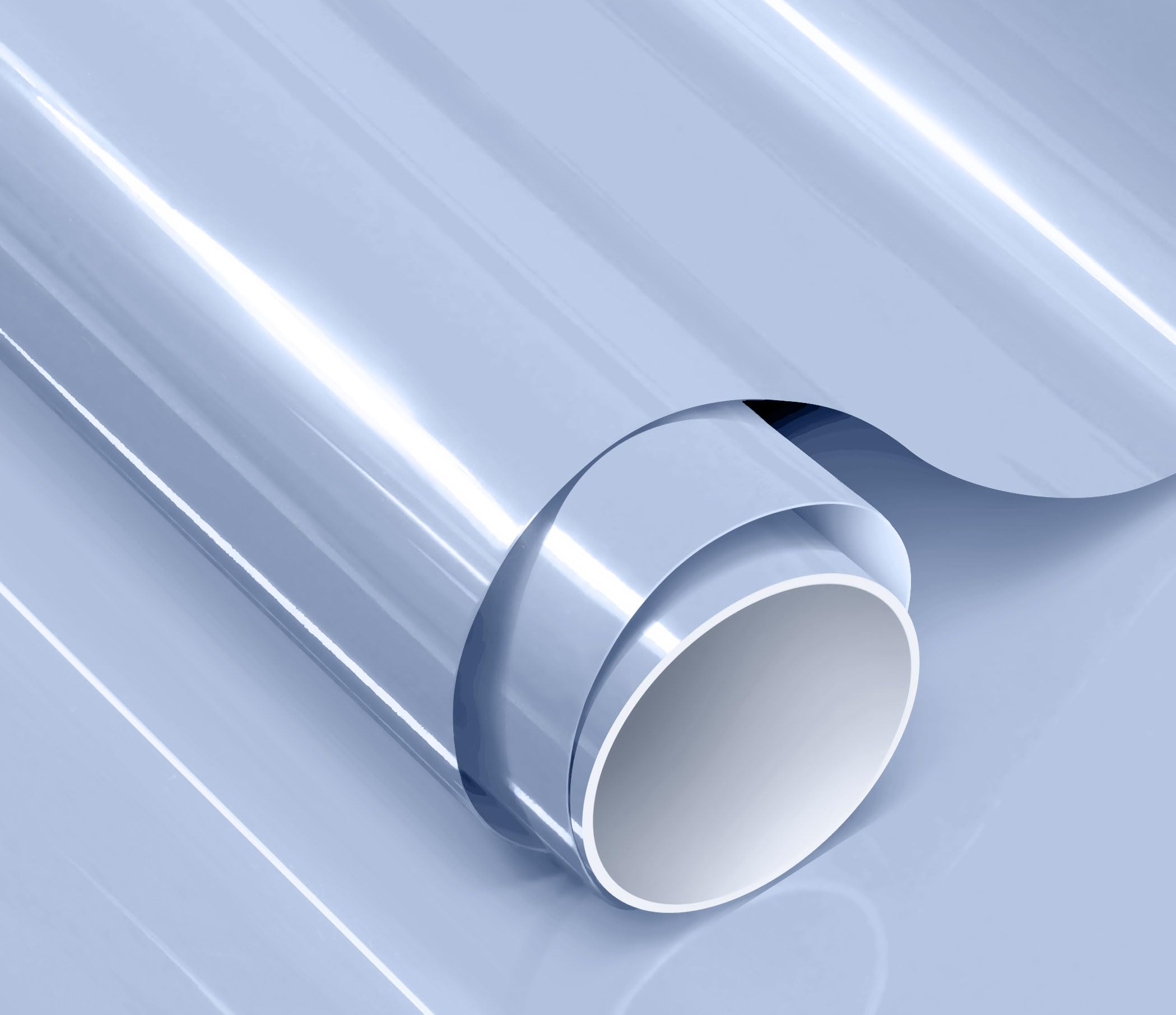 VViViD ColorFusion PPF Vinyl Car Wrap - Gloss Ice Blue, 10ft x 5ft Dry Apply