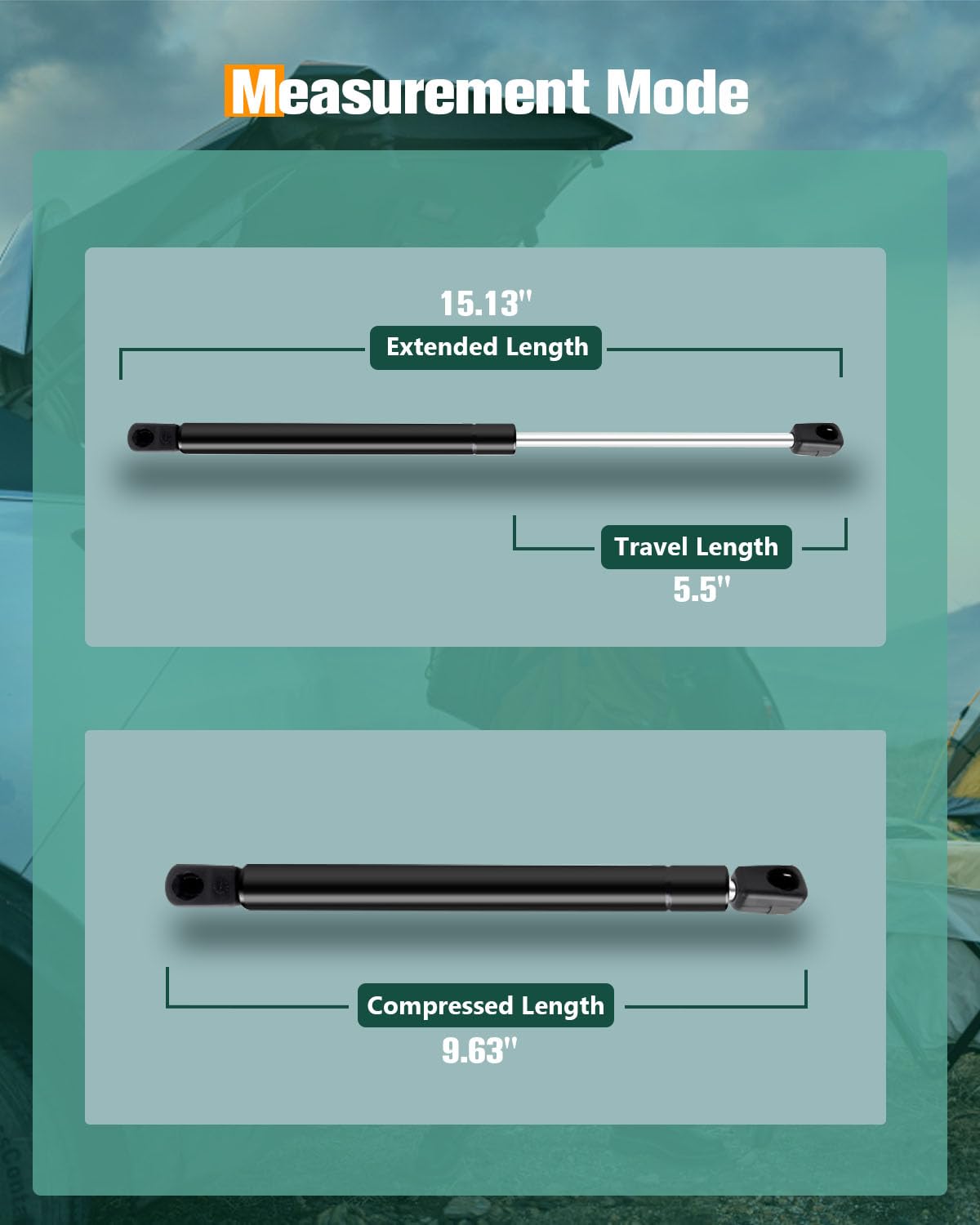 SCITOO Hood Lift Supports Replacement Struts Gas Springs Shocks Fit for Hyundai Sonata 2.0L 2011-2014,for Hyundai Sonata 2.4L 20