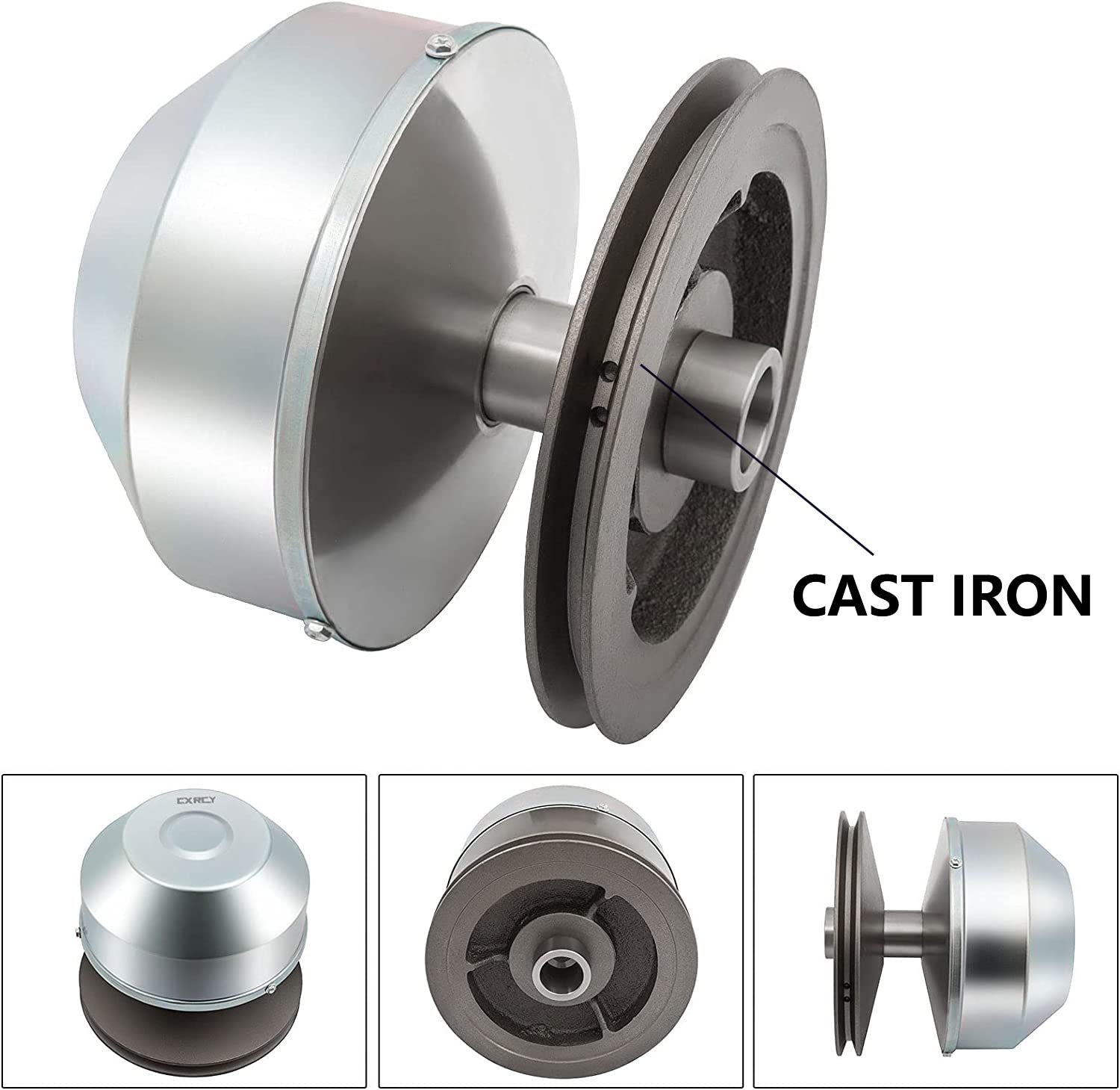 CXRCY Primary Drive Clutch for Yamaha Golf Carts 1985+ G2 G8 G9 G11 G14 G16 G21 G22 4 Cycle