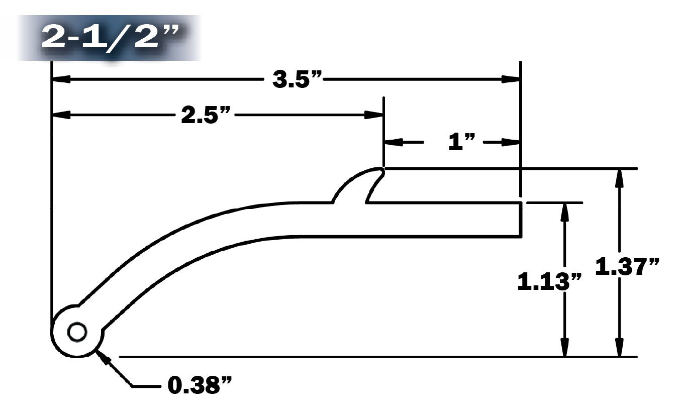 Pacer Performance 52-188 Flexy Flares Black 2-1/2'' X 58'' Heavy Duty Reinforced Rubber Fender Extension Kit - 2 Piece