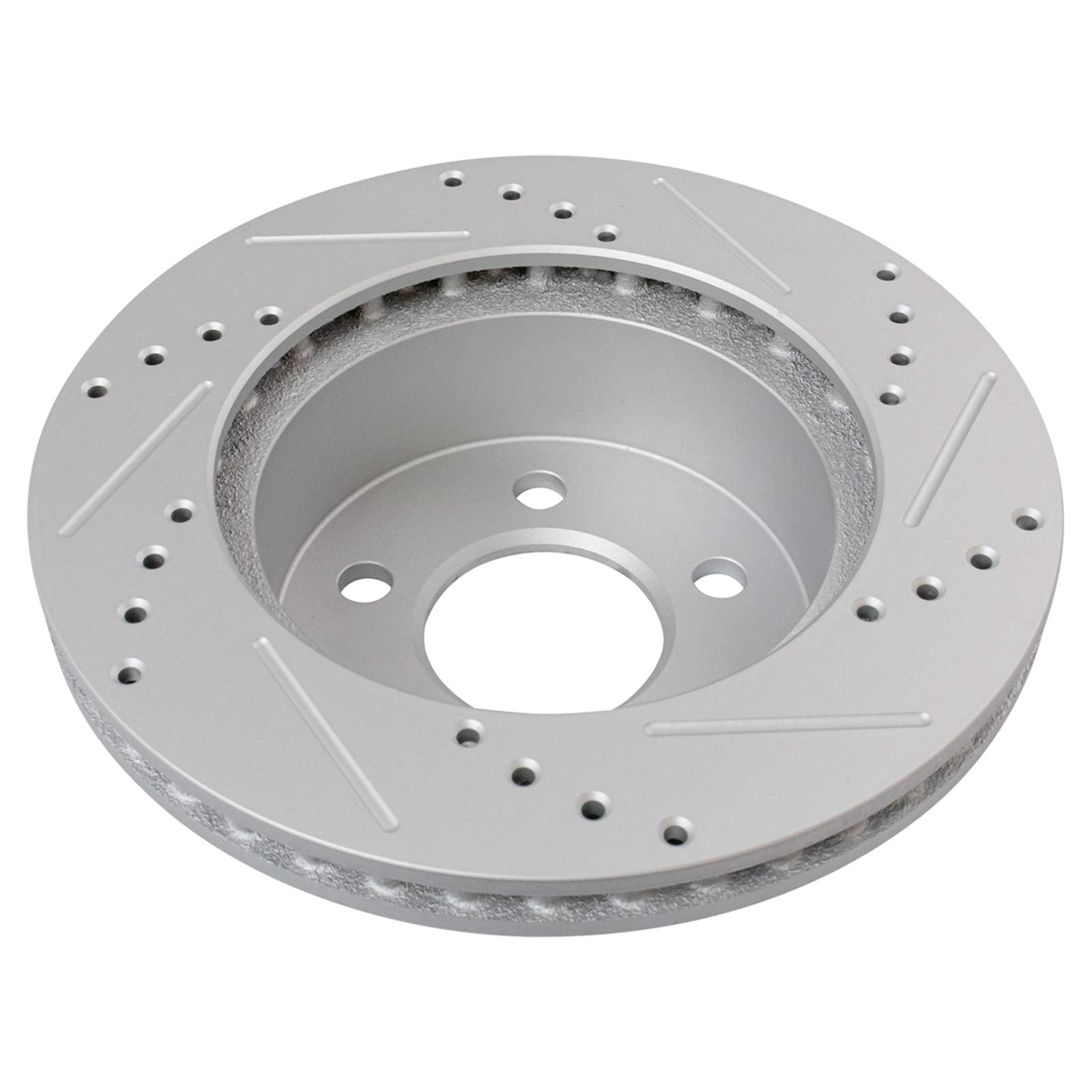 Trq Front Performance Brake Rotors Set Premium G-Coated Compatible With 1999-2001 Jeep Cherokee 1997-2006 Wrangler