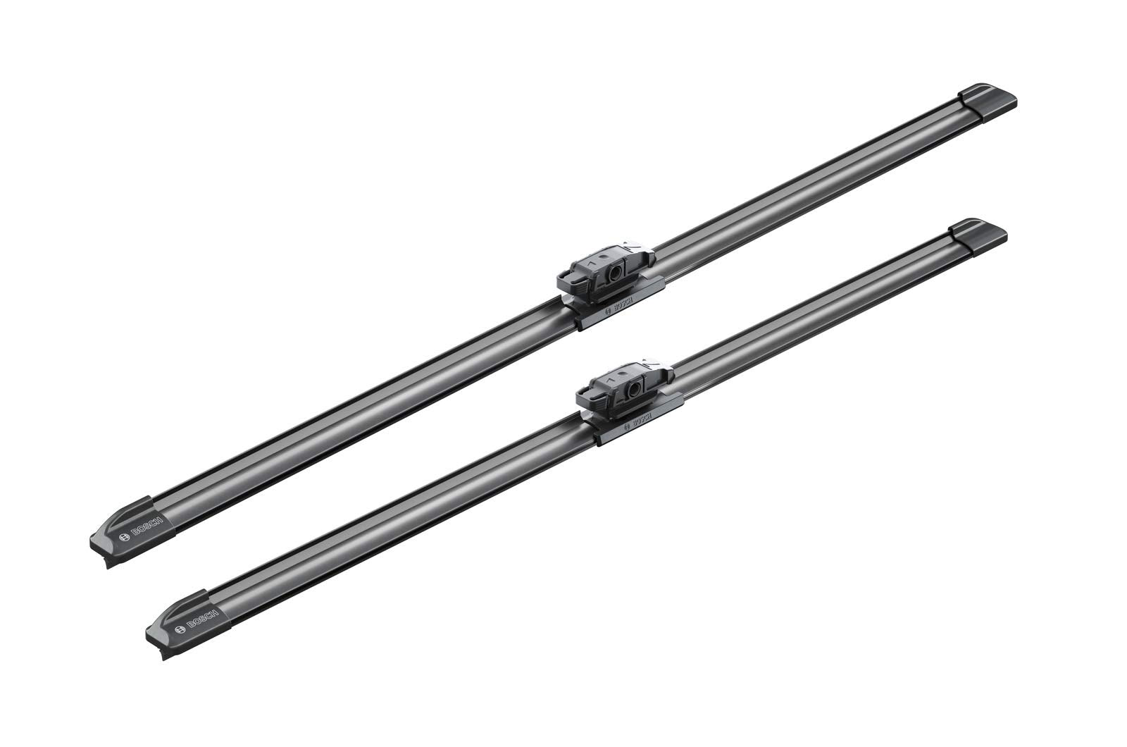 Bosch AeroTwin Wiper Blades Set of 2 (23" & 21") - OE Replacement, Rubber, Model 3397014313, Driver & Passenger Side