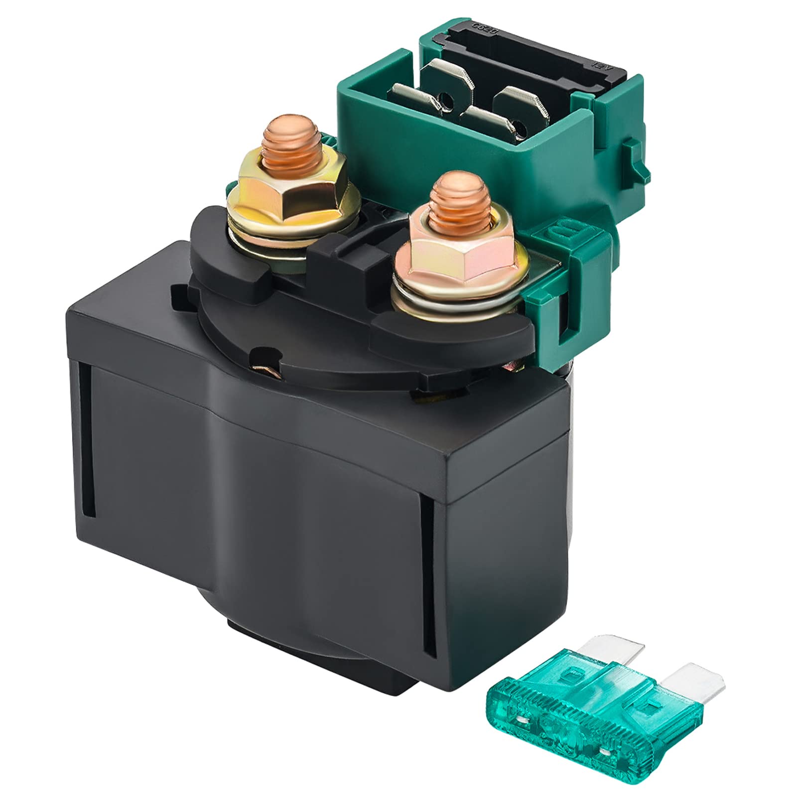 AHL Starter Solenoid Relay for Kawasaki Bayou 220 KLF220 1988-2002,Bayou 250 KLF250 2003-2010,VN800 Vulcan 800 1996-2005,KLX650 