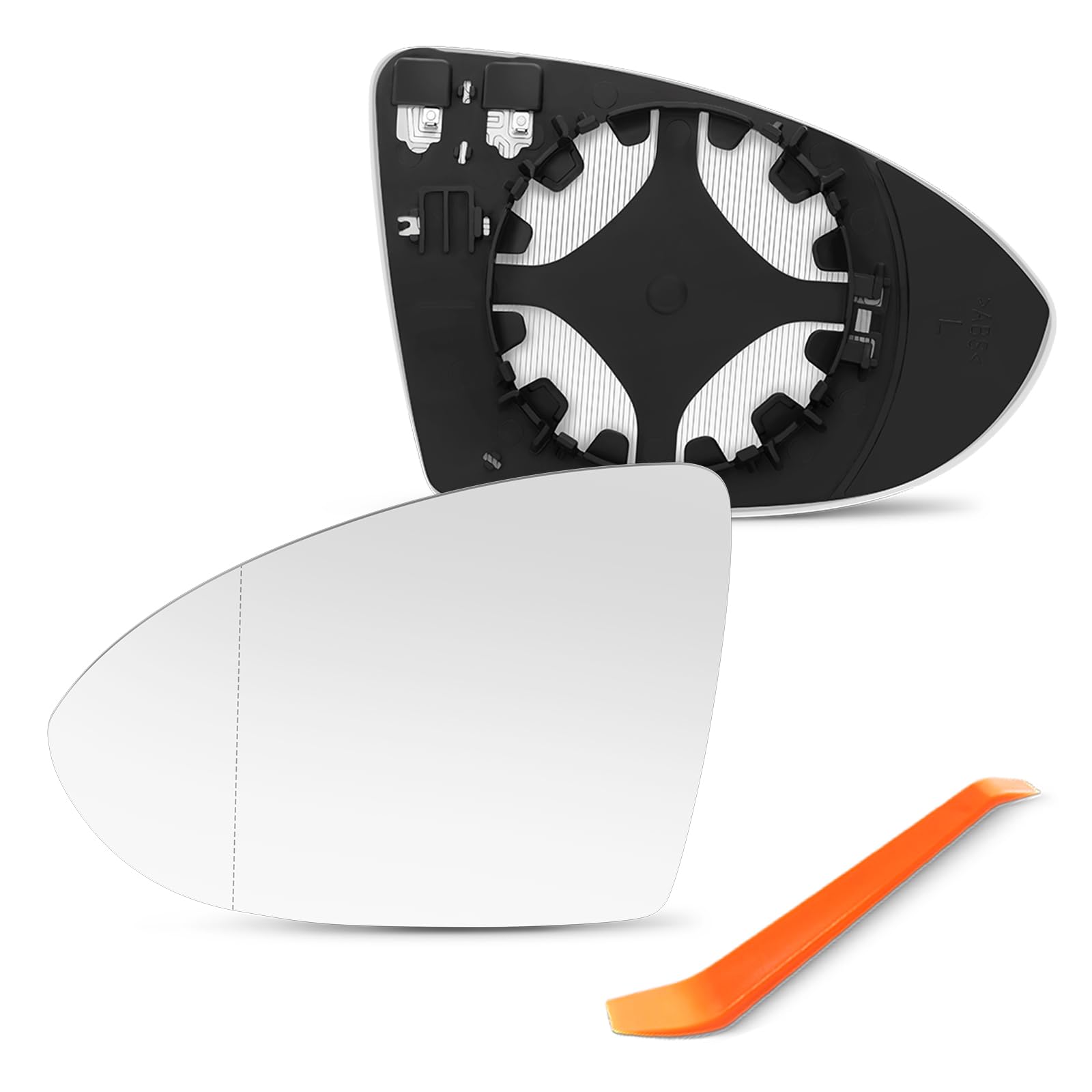 SNEMEEY Driver Side Mirror Replacement for Volkswagen VW Golf MK7 2013-2018, Golf Gti 2013-2018, VW Golf MK7.5 2015-2019 - Left 