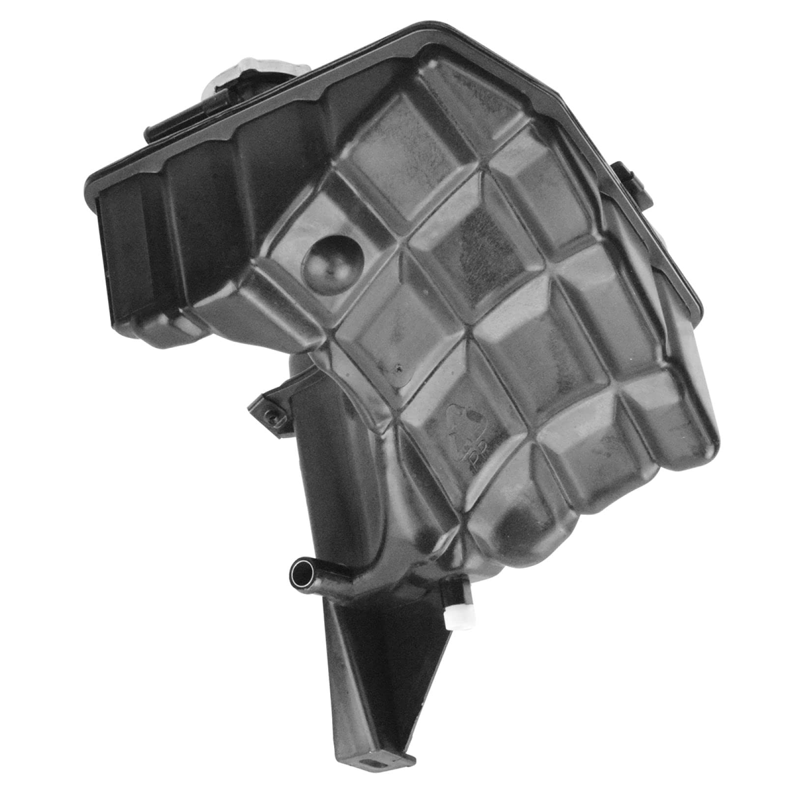 TRQ Radiator Coolant Reservoir Expansion Tank for 1996-1999 Cadillac DeVille, 1994-2002 Eldorado, 1993-1997 Seville - Model ECA