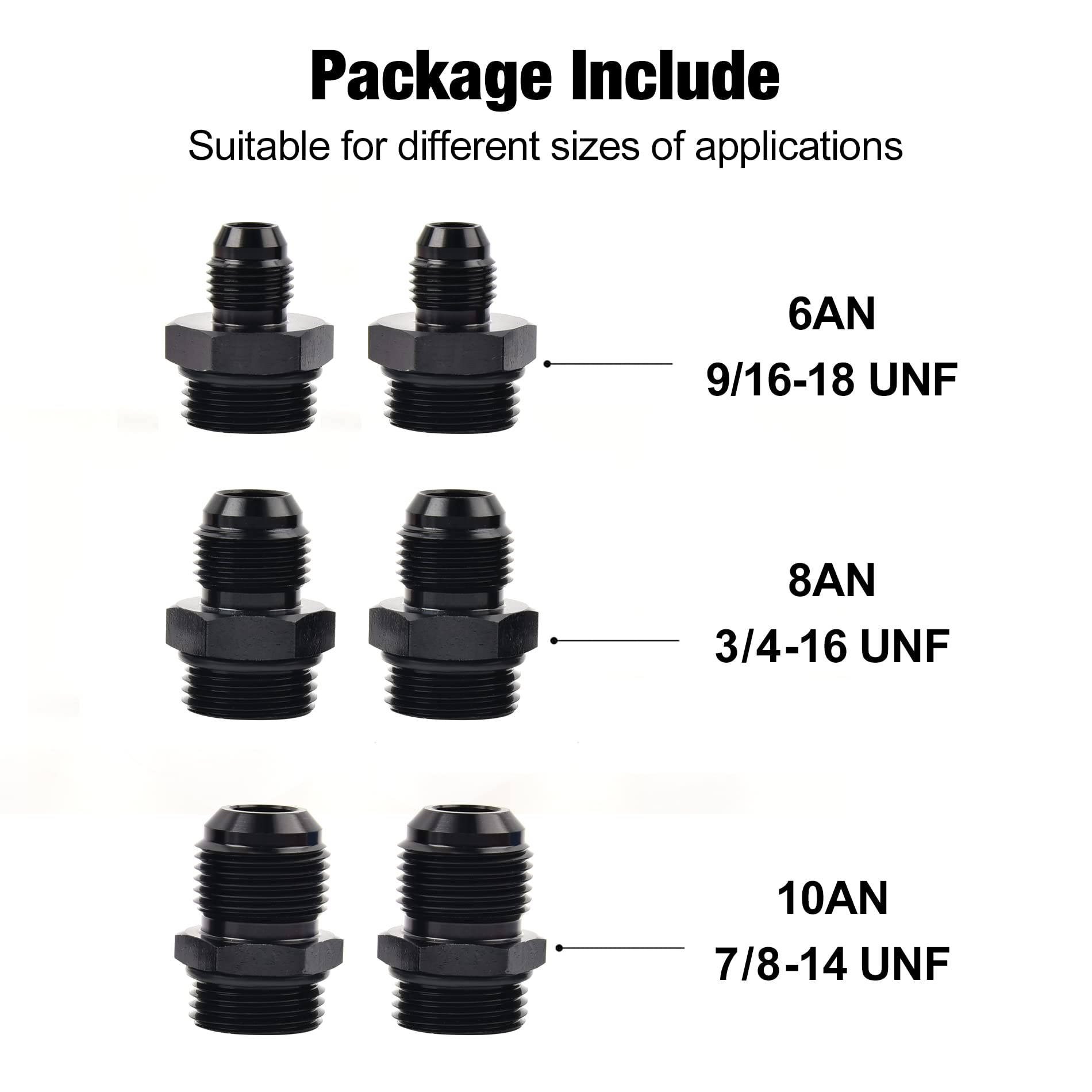 Evil Energy Inline Fuel Filter 100 Micron With 6An 8An 10An Adapter&Bracket Clamp 50Mm Universal