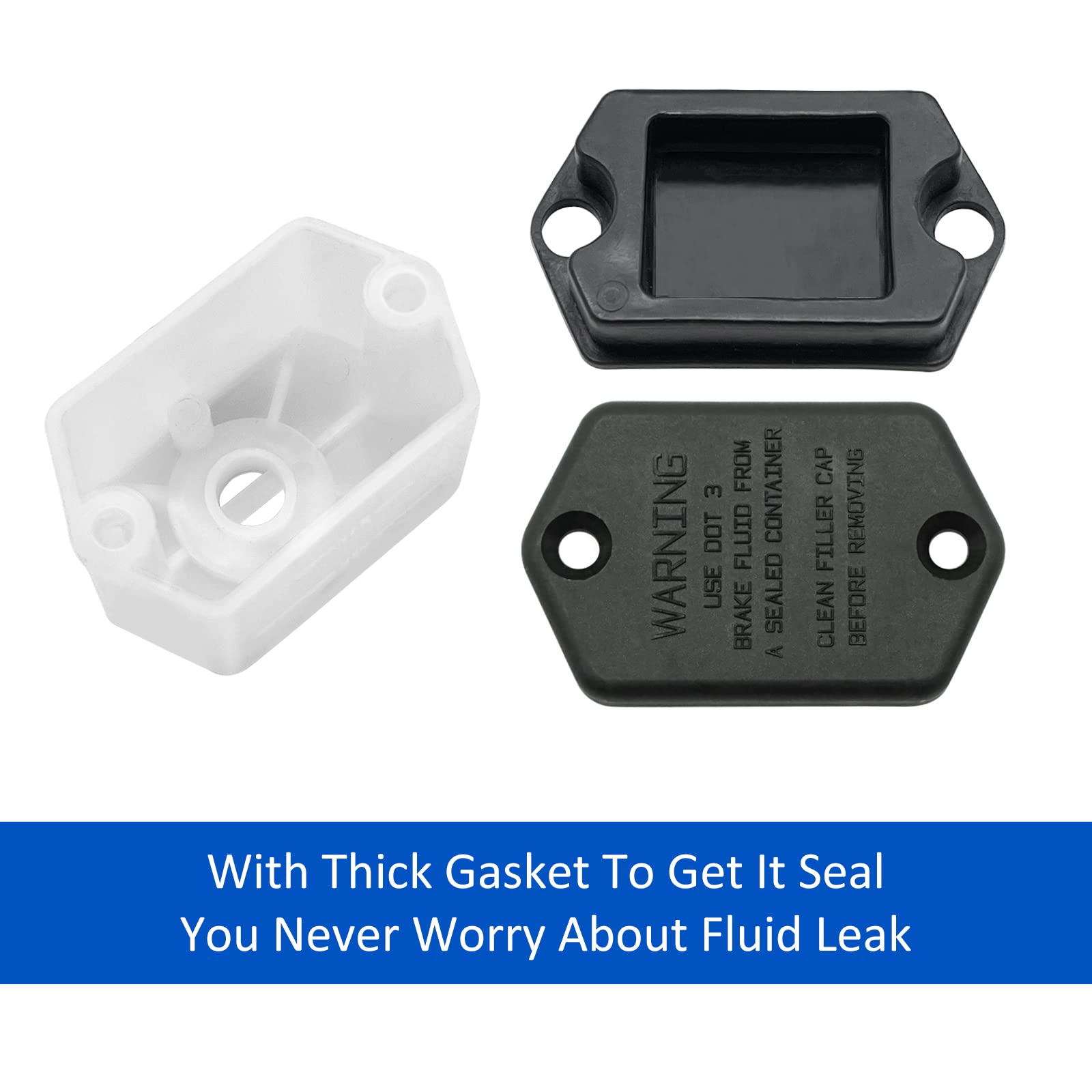 JAVIK Brake Master Cylinder Reservoir Kit for Polaris Big Boss, Magnum, Scrambler, Sportsman, Model 2200809