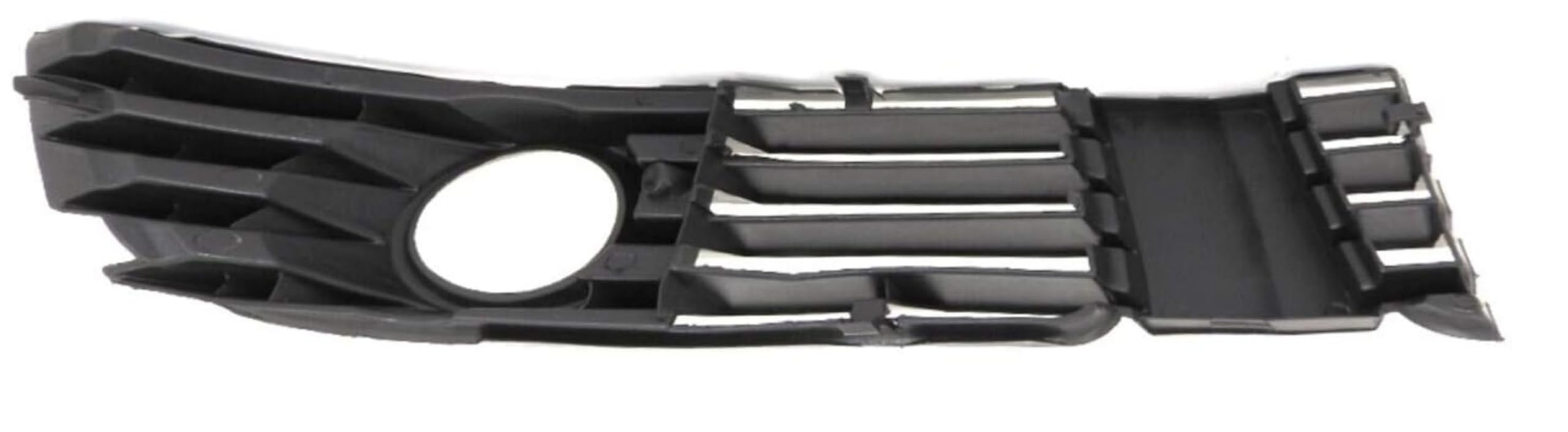 Dat Auto Parts Left Front Driver Side Fog Light Grille Cover Insert Replacement For 2001-2005 Volkswagen Passat Black Textured P