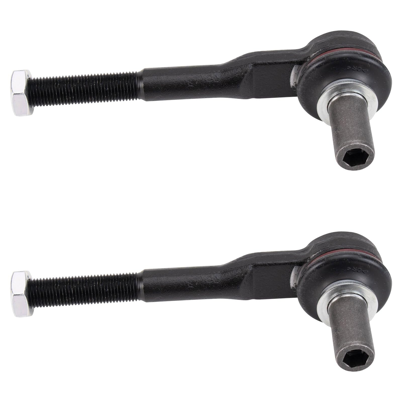 TRQ Front Outer Tie Rod Set Compatible with 2005-2009 Audi A4 A4 Quattro 2002-2011 A6 A6 Quattro 2002-2005 Allroad Quattro 2007-