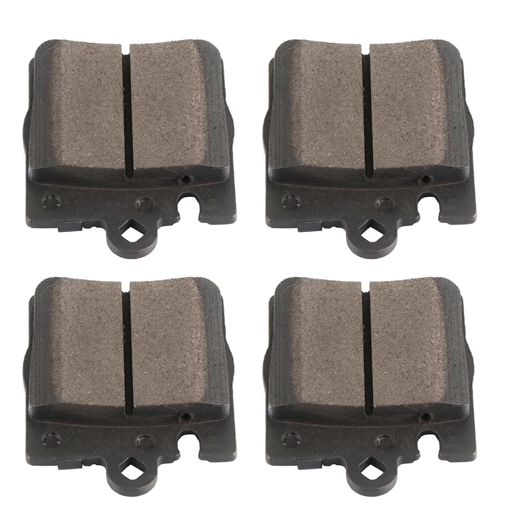 SCITOO Disc Brake Pads Kits D876-7753 Semi Metallic Rear Brake Pads Set Fit For Mercedes-Benz For C230 2003-2007,For Mercedes-Be