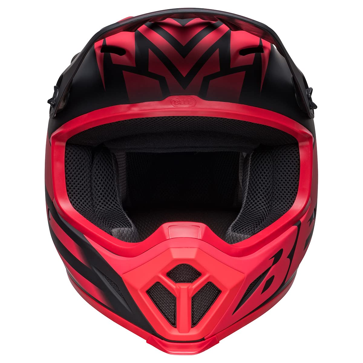 Bell Mx-9 Mips Dirt Helmet (Disrupt Matte Black/Red - X-Large)