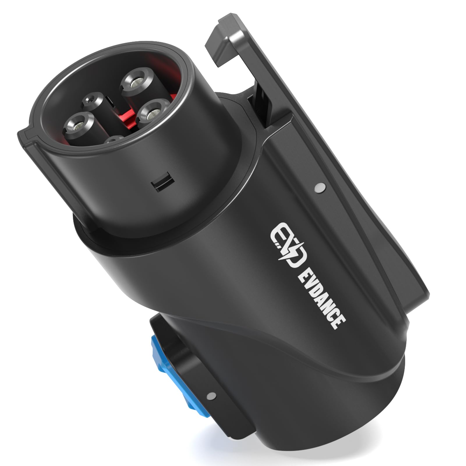 EVDANCE NACS to J1772 Charging Adapter - Max 80 Amp & 250V J1772 EV Adapter Compatible with Tesla High Powered Connectors Destin