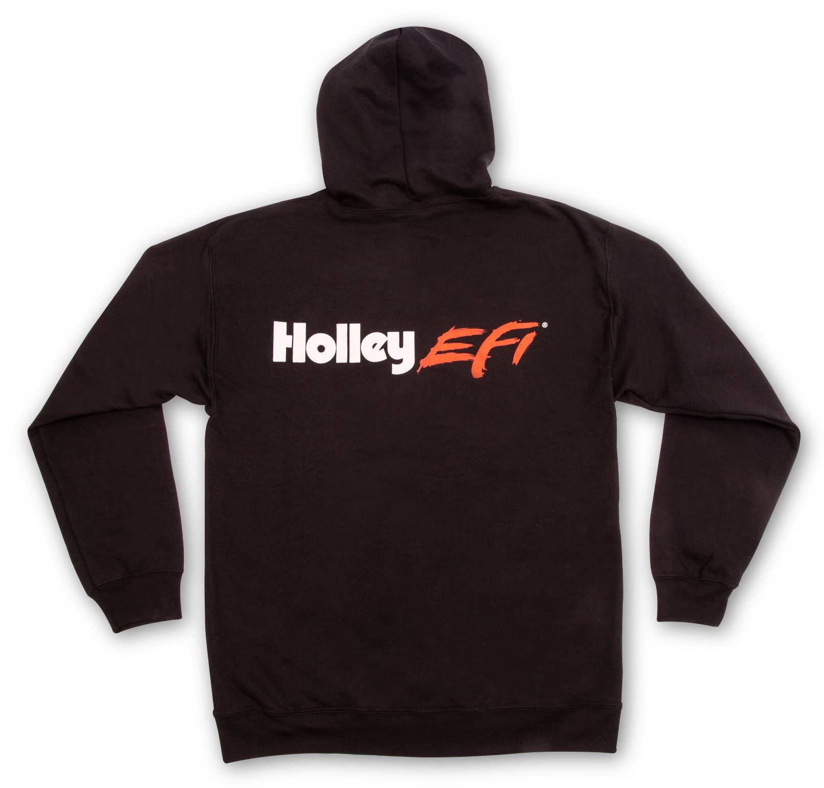 Holley EFI Full-Zip Hoodie, Black, Small, Model 10134-SMHOL