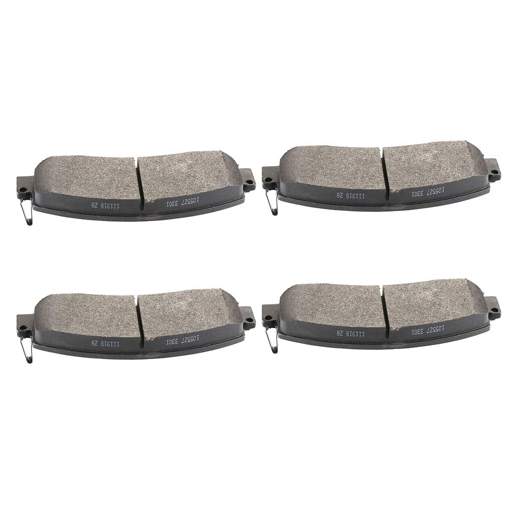 Cciyu D1333 Ceramic Front Brake Pad Set Fit For 2008-2013 For Ford For F-250 Super Duty,2008-2014 For Ford For F-350 Super Duty,