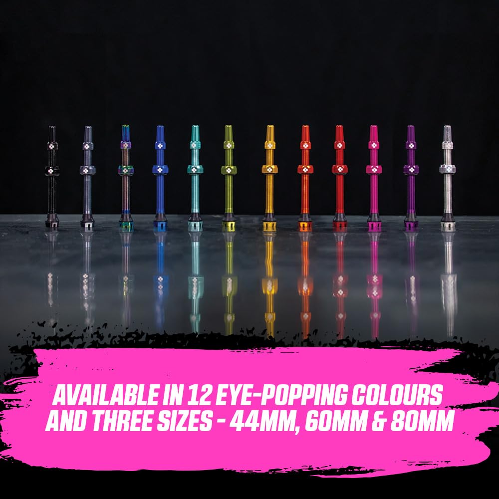 Muc-Off Tubeless Valves/60Mm/Silver V2