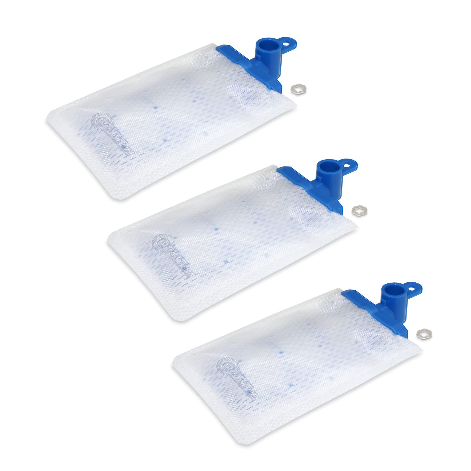 QFS Strainer Replacement Set QTY 3 for (2011-2022) Polaris RZR 4, RZR 4 Jagged X, RZR 570, RZR 64 XP4 1000 MD, RZR 800, 2204852,