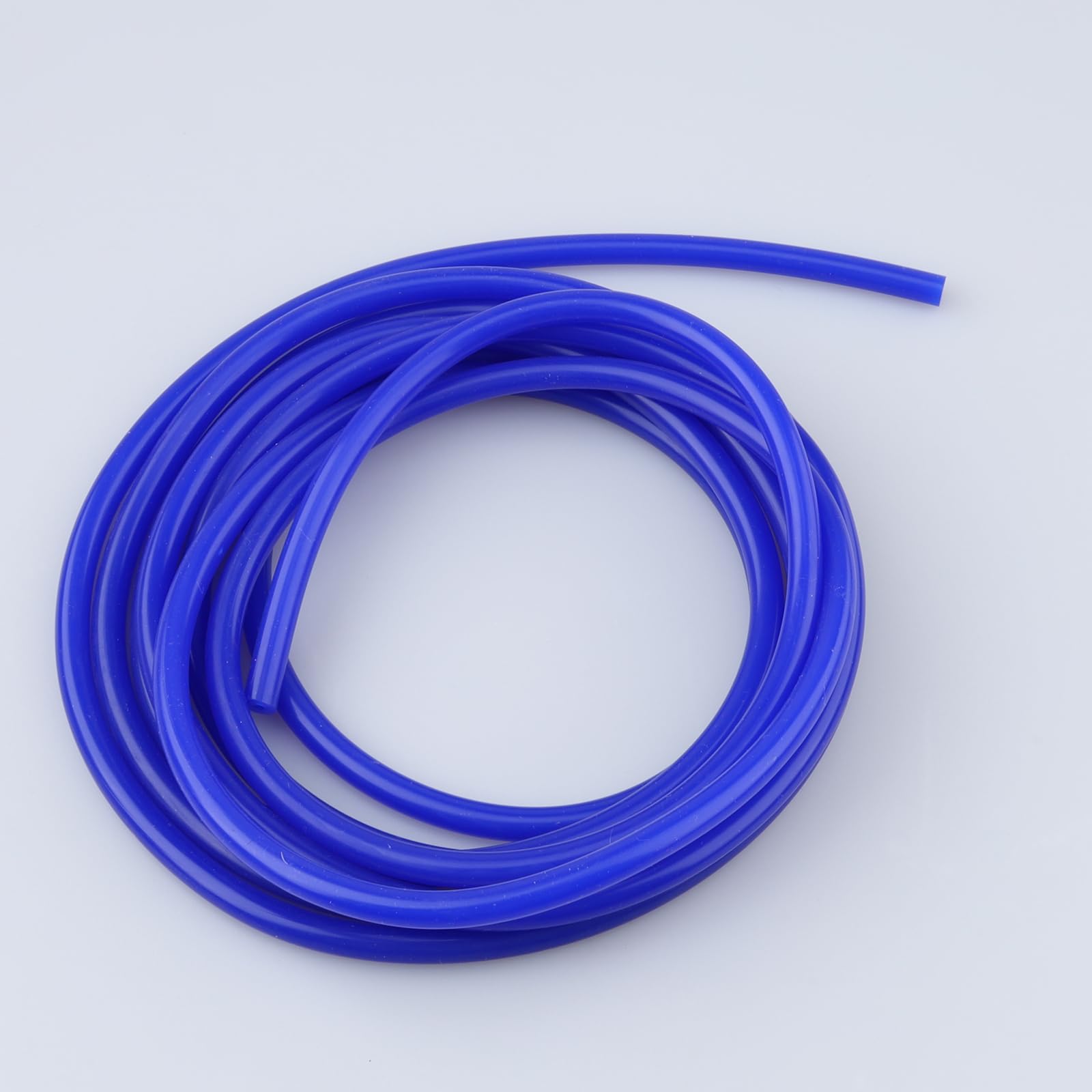 AC PERFORMANCE ID 1/12'' (2mm) Silicone Vacuum Tubing Hose 15FT (4.5 Meter), 130 PSI Maximum Pressure Blue