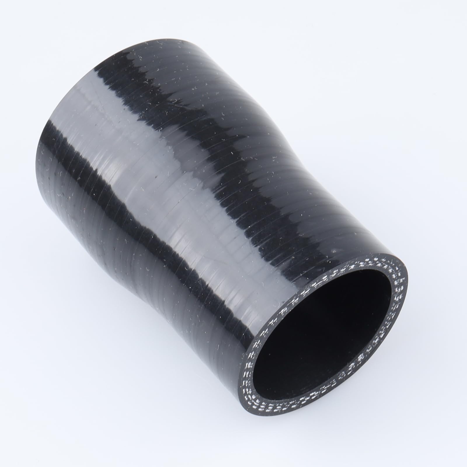 Ac Performance Id 1.5' To 1.75' (38Mm To 44Mm) Straight Reducer, Length 3' (76Mm), 3-Ply Reinforced, Universal Automotive Pure Silicone Hose, Black