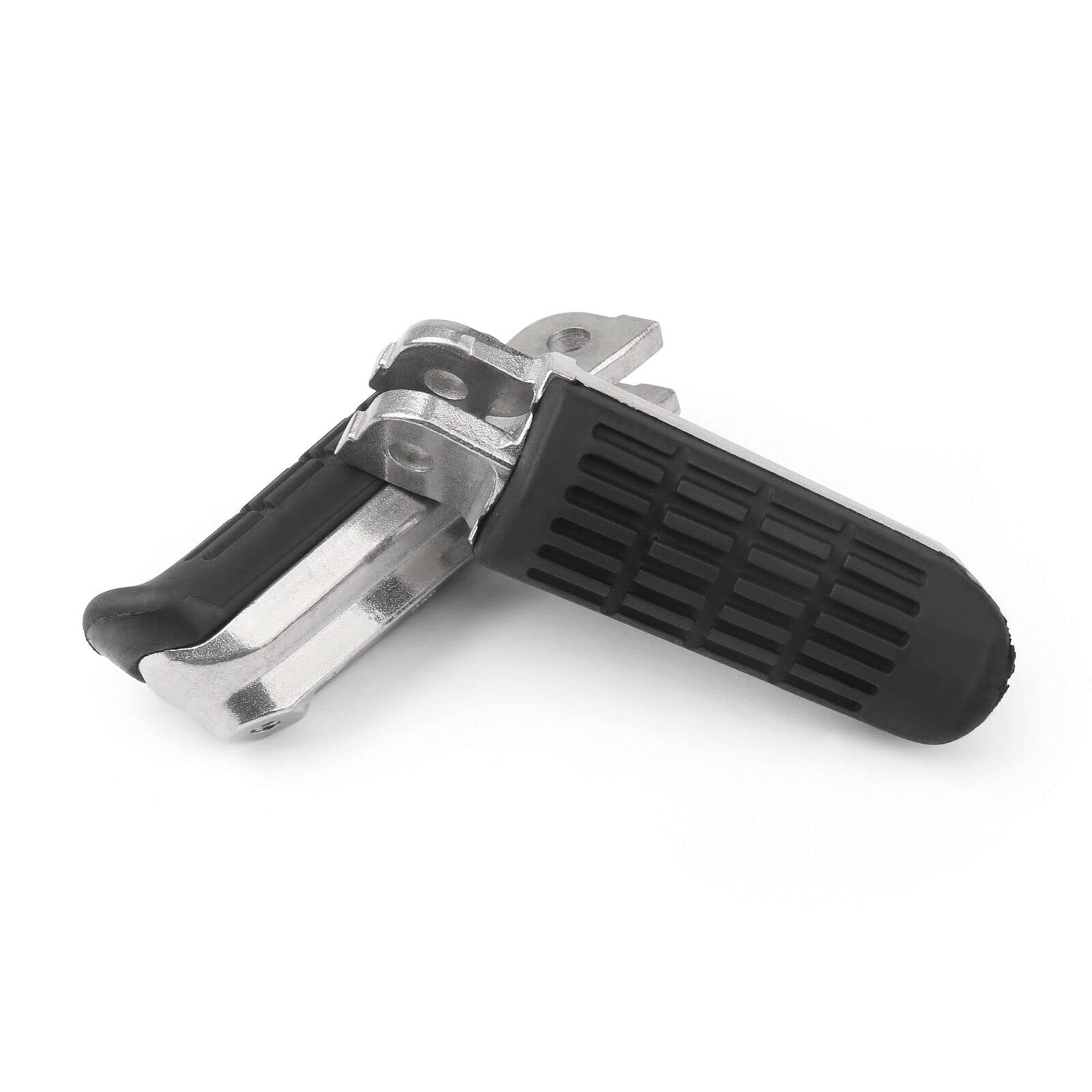 TCMI Motorcycle Foot Pegs, Aluminum, Black, Compatible with Honda CB400, CB600, CBR600, VFR800, and More
