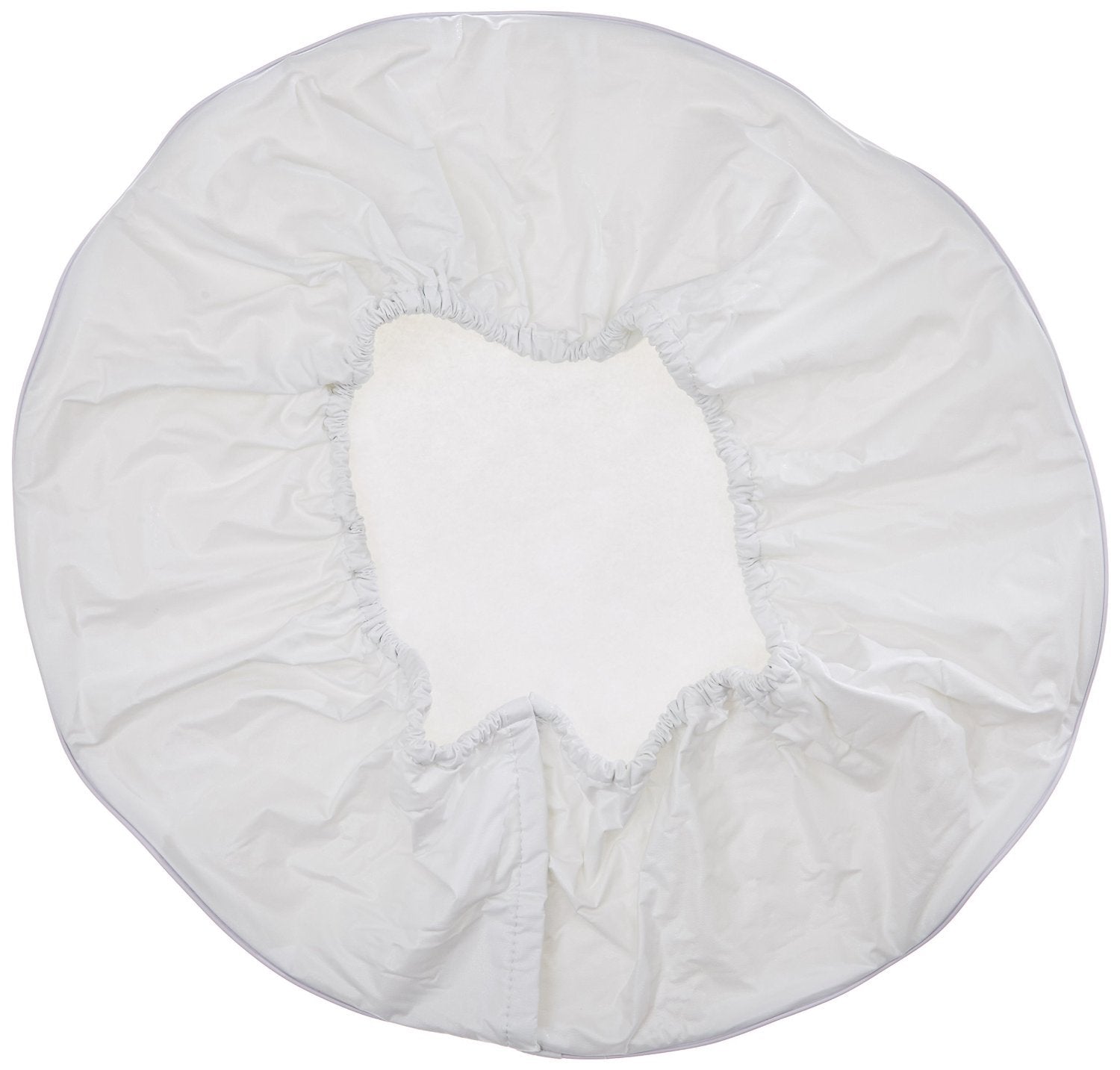 Adco 1758 Polar White Vinyl Tire Cover L (Fits 25 ½ Diameter Wheel)