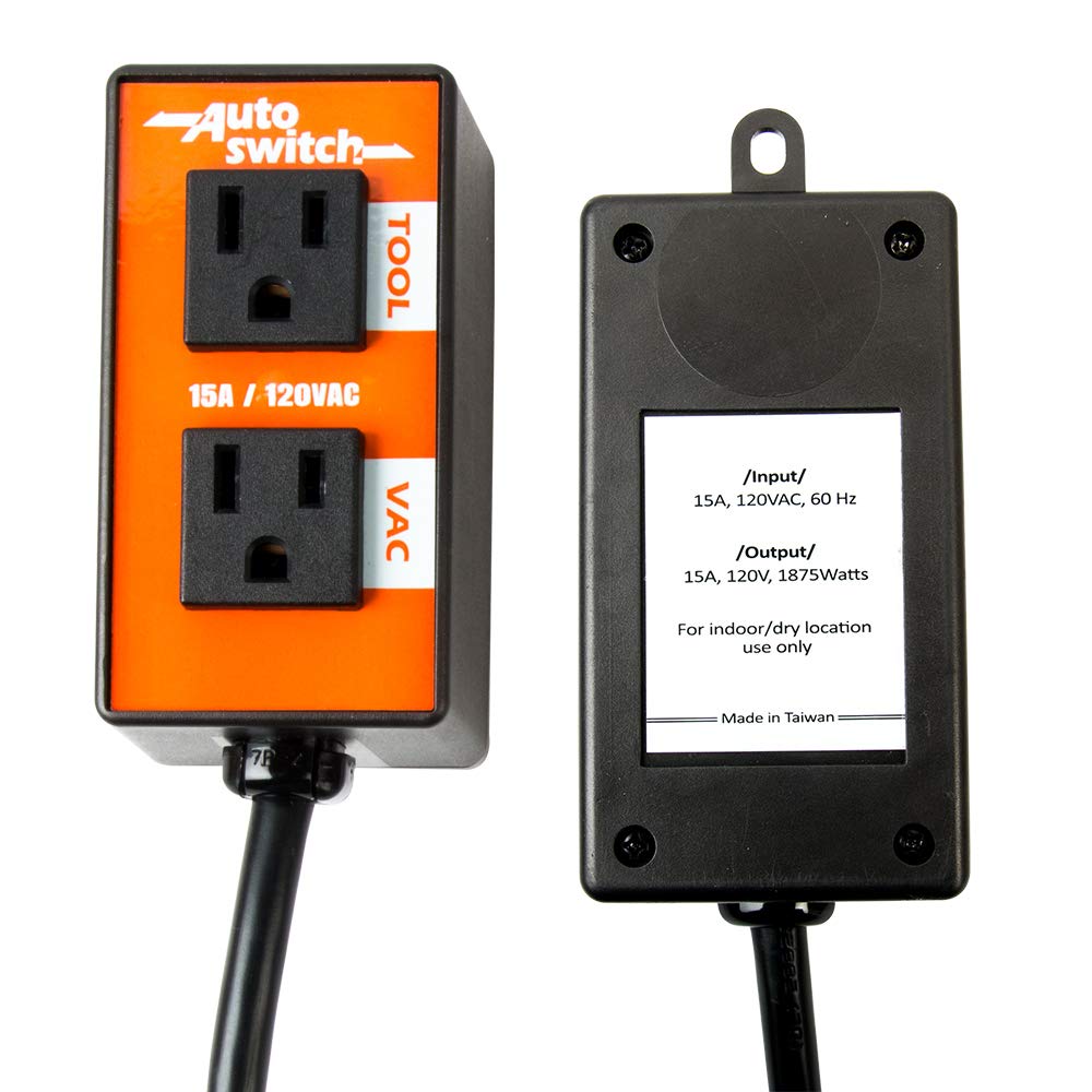 O'SKOOL Automatic Vacuum Switch for Power Tools - Model AUB08F7QD63C, Copper & Lead Construction