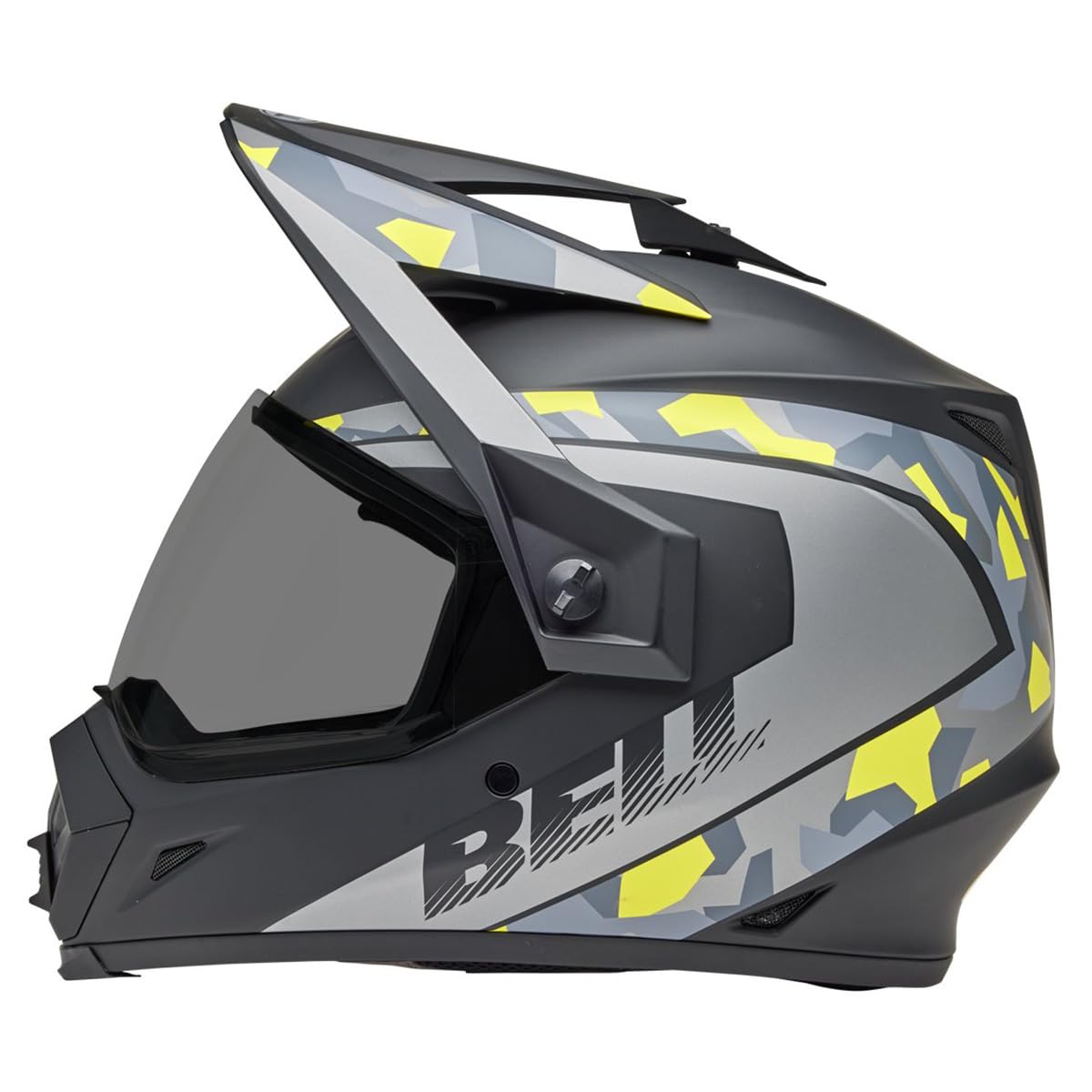 Bell Mx-9 Adventure Mips Dirt Helmet (Matte Mesa Black/Yellow Camo - Small)