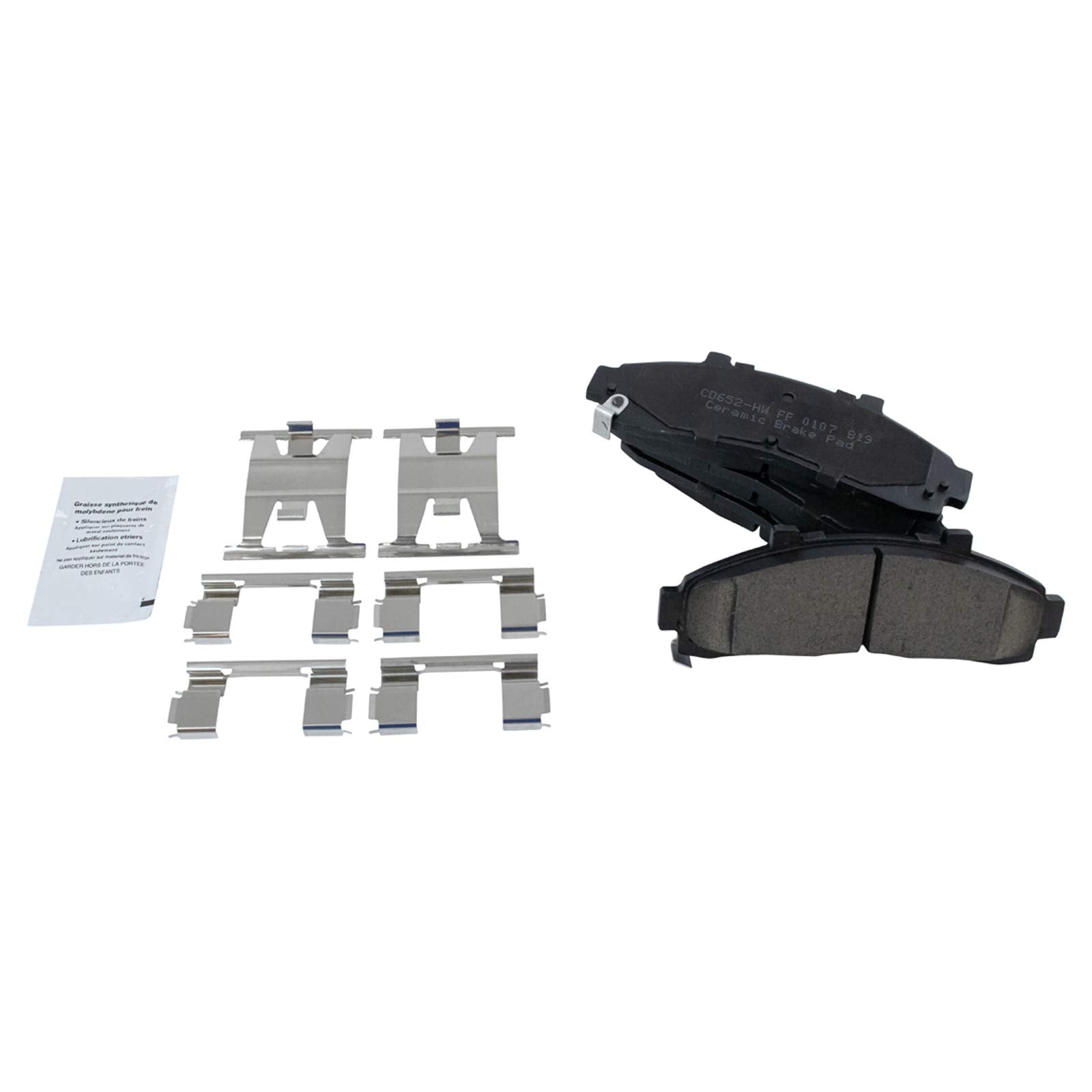 Trq Front Brake Pad & Rotor Kit Brake Pads Brake Rotor Ceramic Compatible With 1995-2001 Ford Explorer 1998-2002 Ranger Mazda B4
