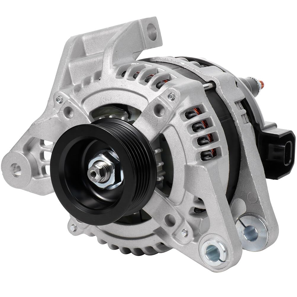 SCITOO Alternator Fits for Cadillac DTS V8 4.6L 06-11, for Buick Lucerne V8 4.6L 06-11- 12V 150Amp CW 6-Groove Pulley, Replace O